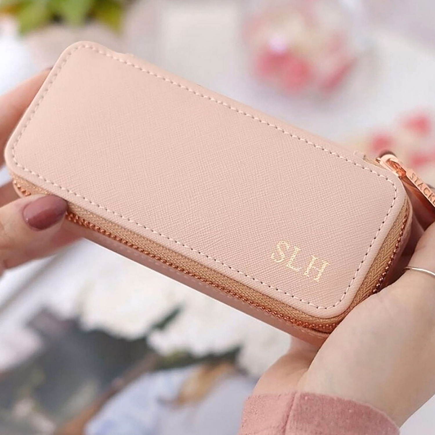 Zipped Travel Jewellery Box