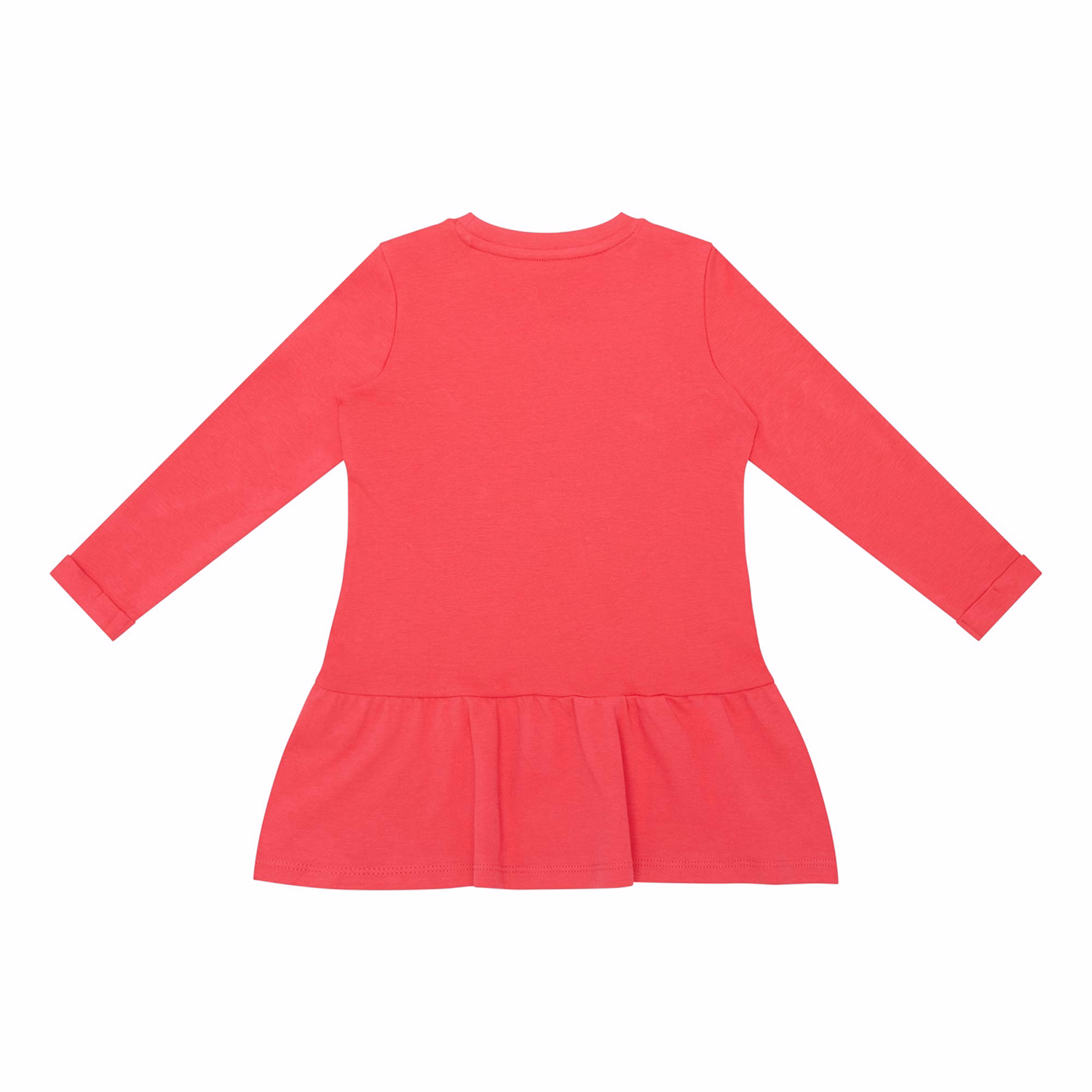 Long-Sleeved Logo Dress