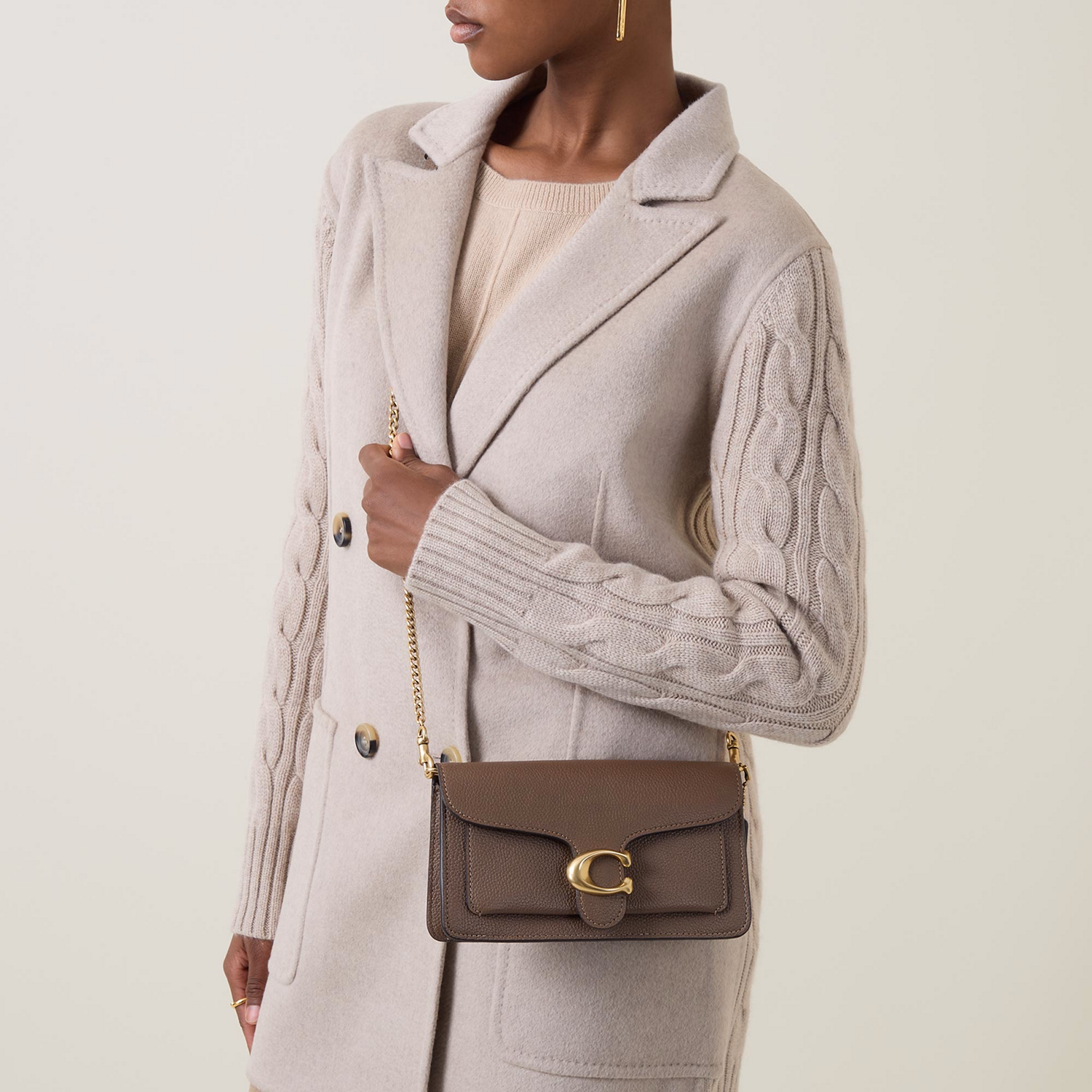 Tabby Chain Strap Crossbody Bag