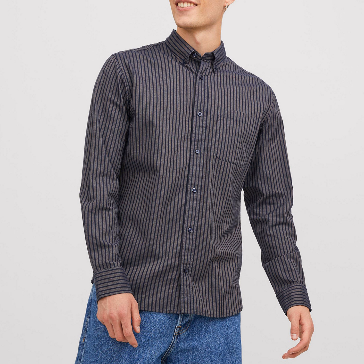 Brook Striped Oxford Shirt