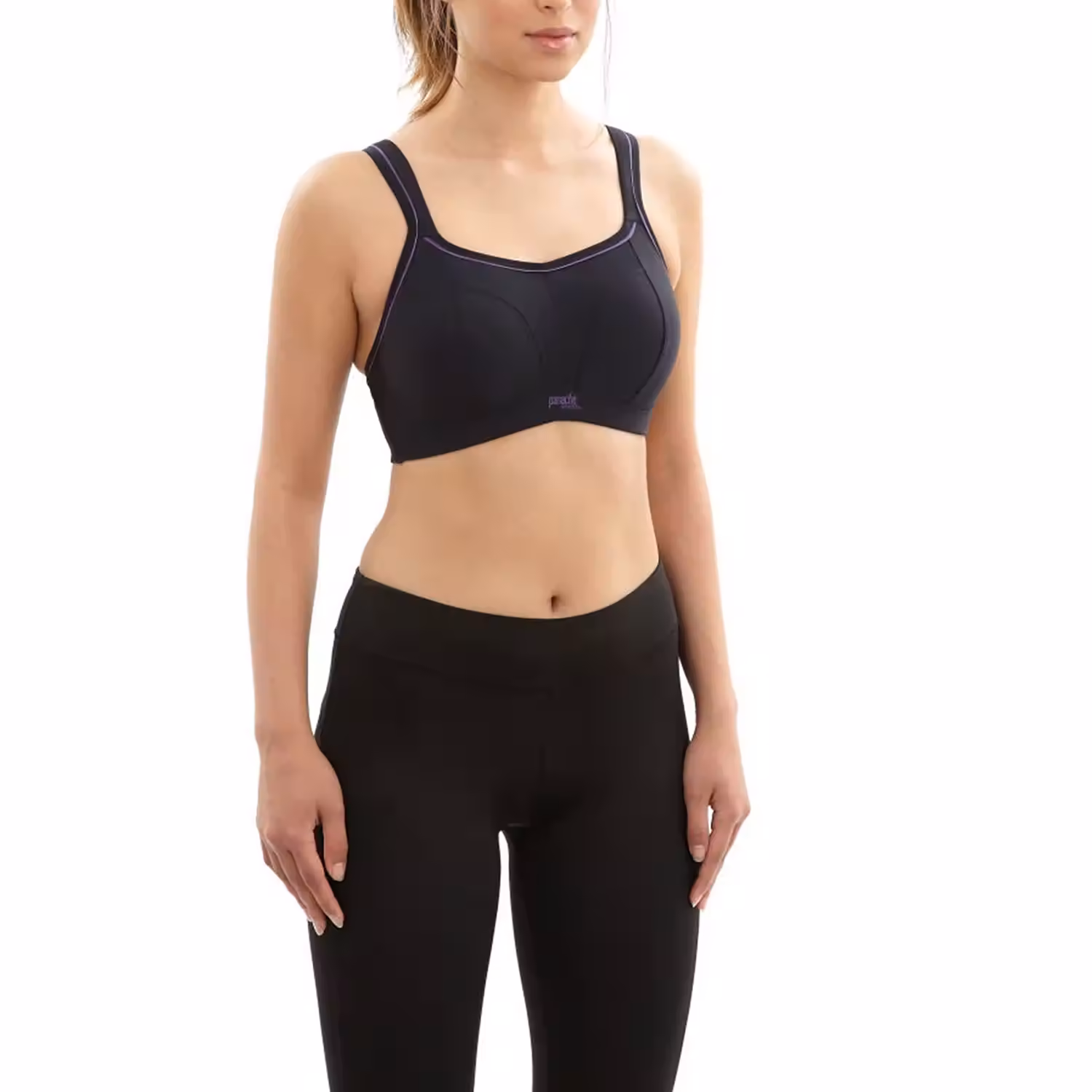 Non-Wire Sports Bra Black