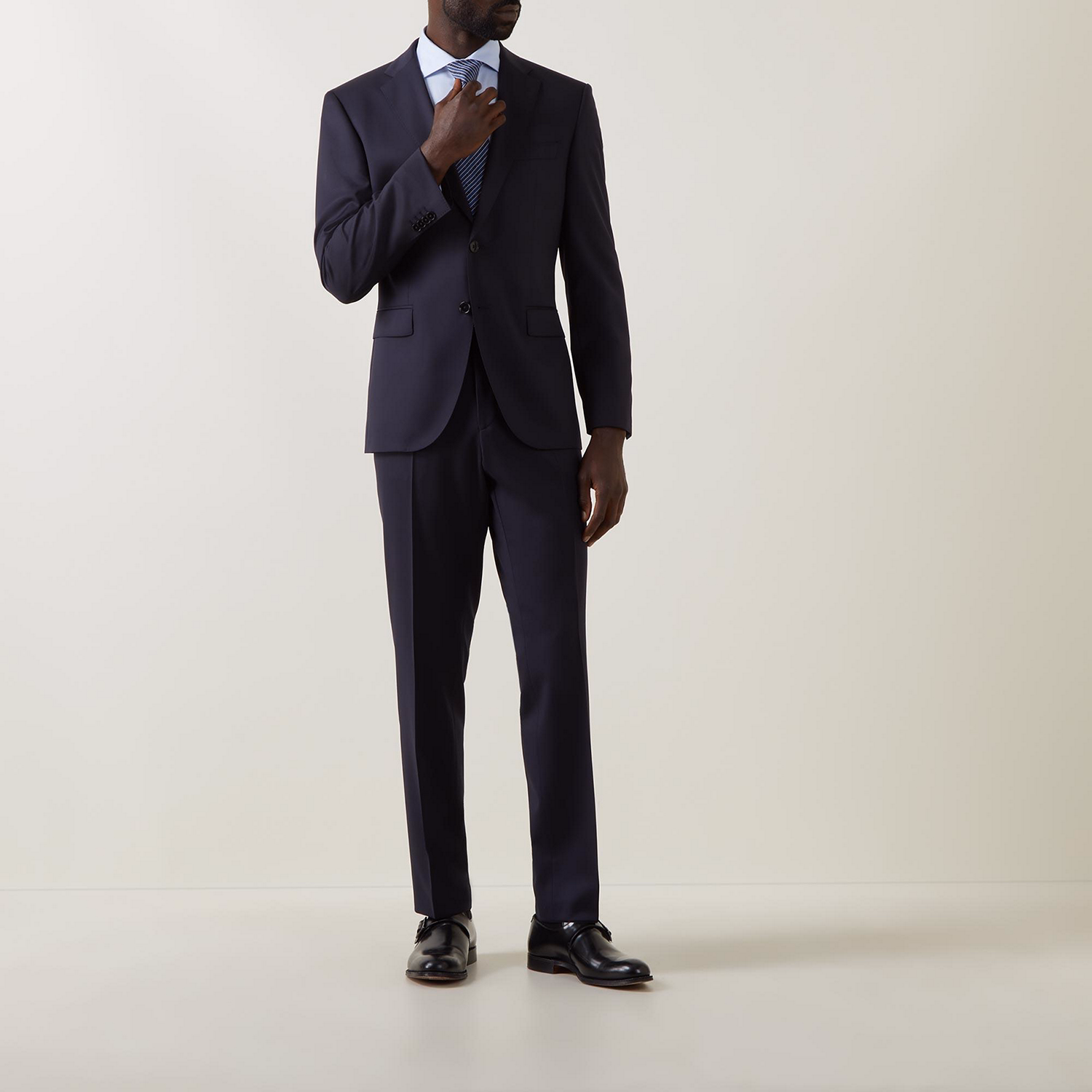 Lenon Solid Suit Trousers