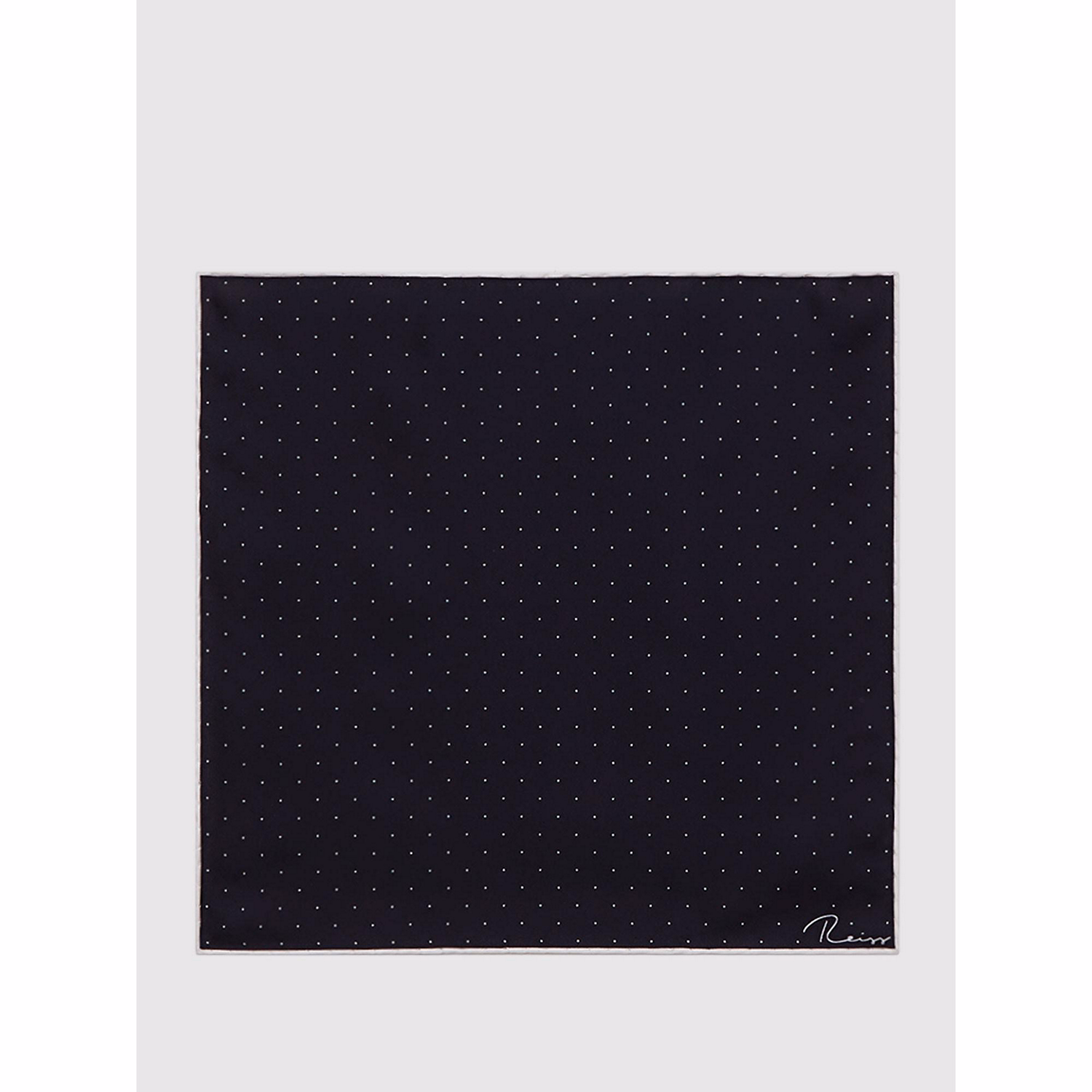 Liam Polka Dot Silk Pocket Square