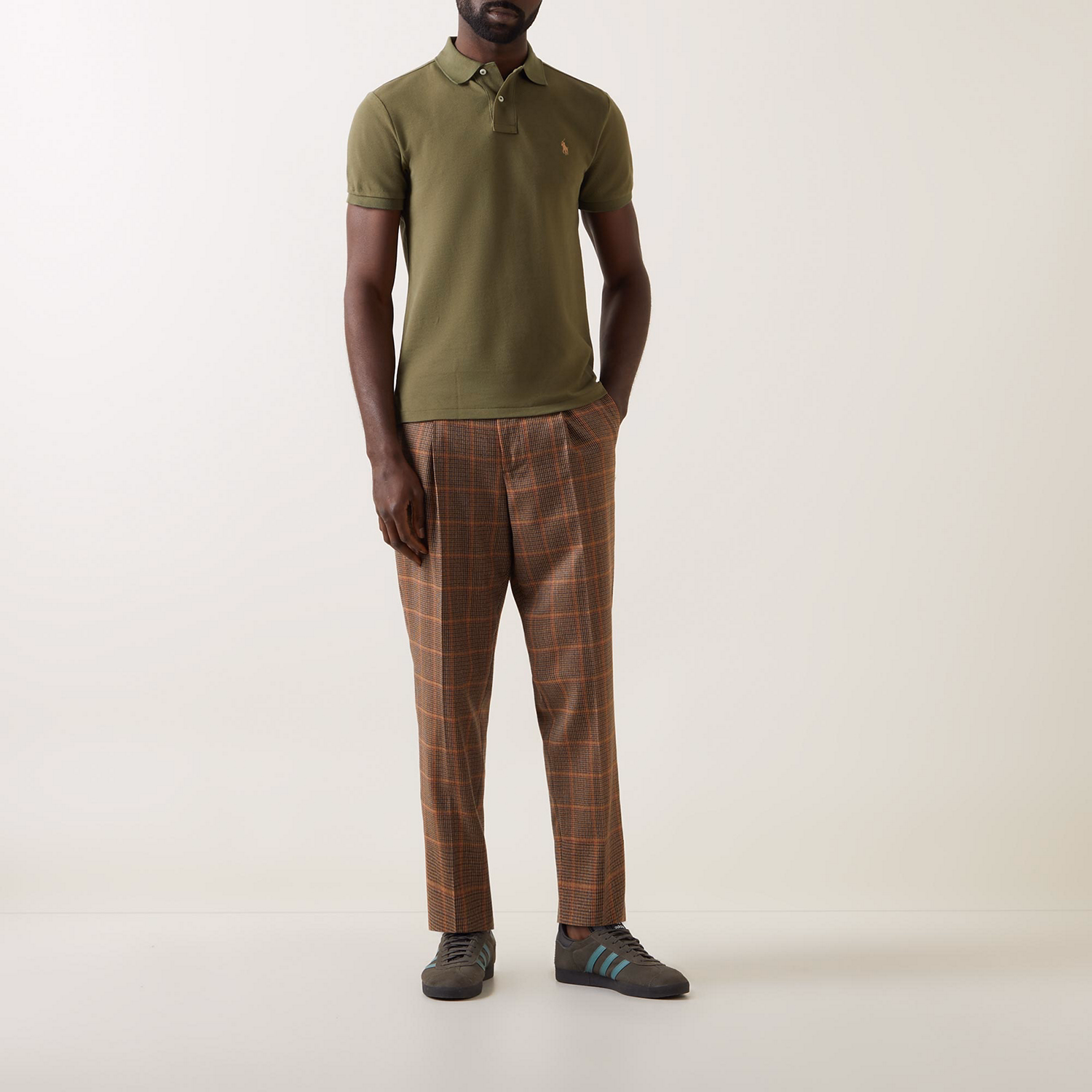 Slim-Fit Mesh Polo Shirt