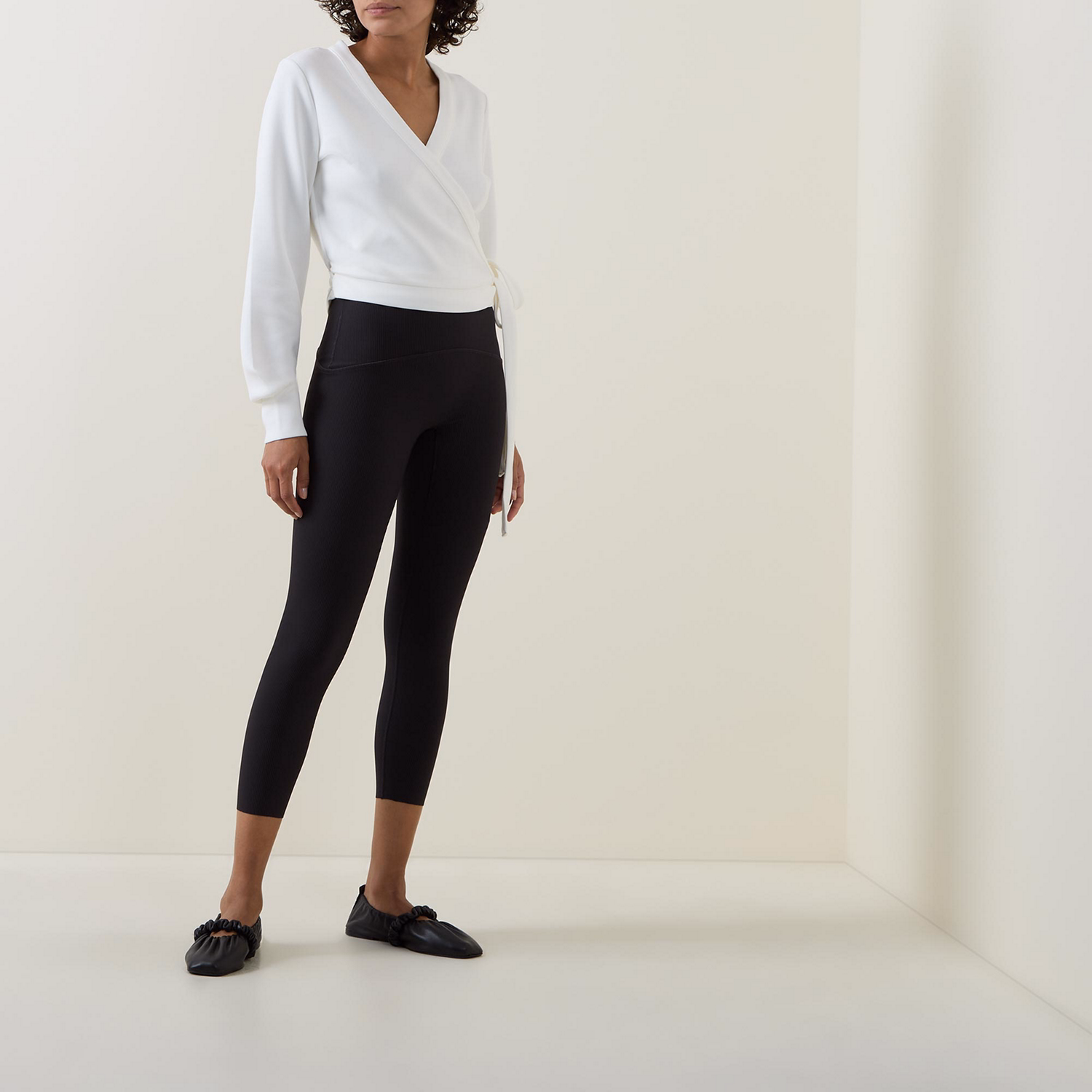 AirEssentials Tie Front Sweatshirt