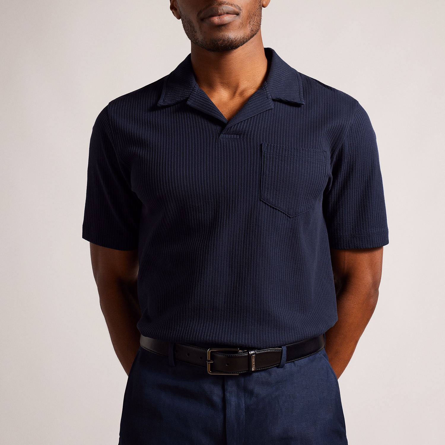 Wizerd Double Keeper Leather Belt