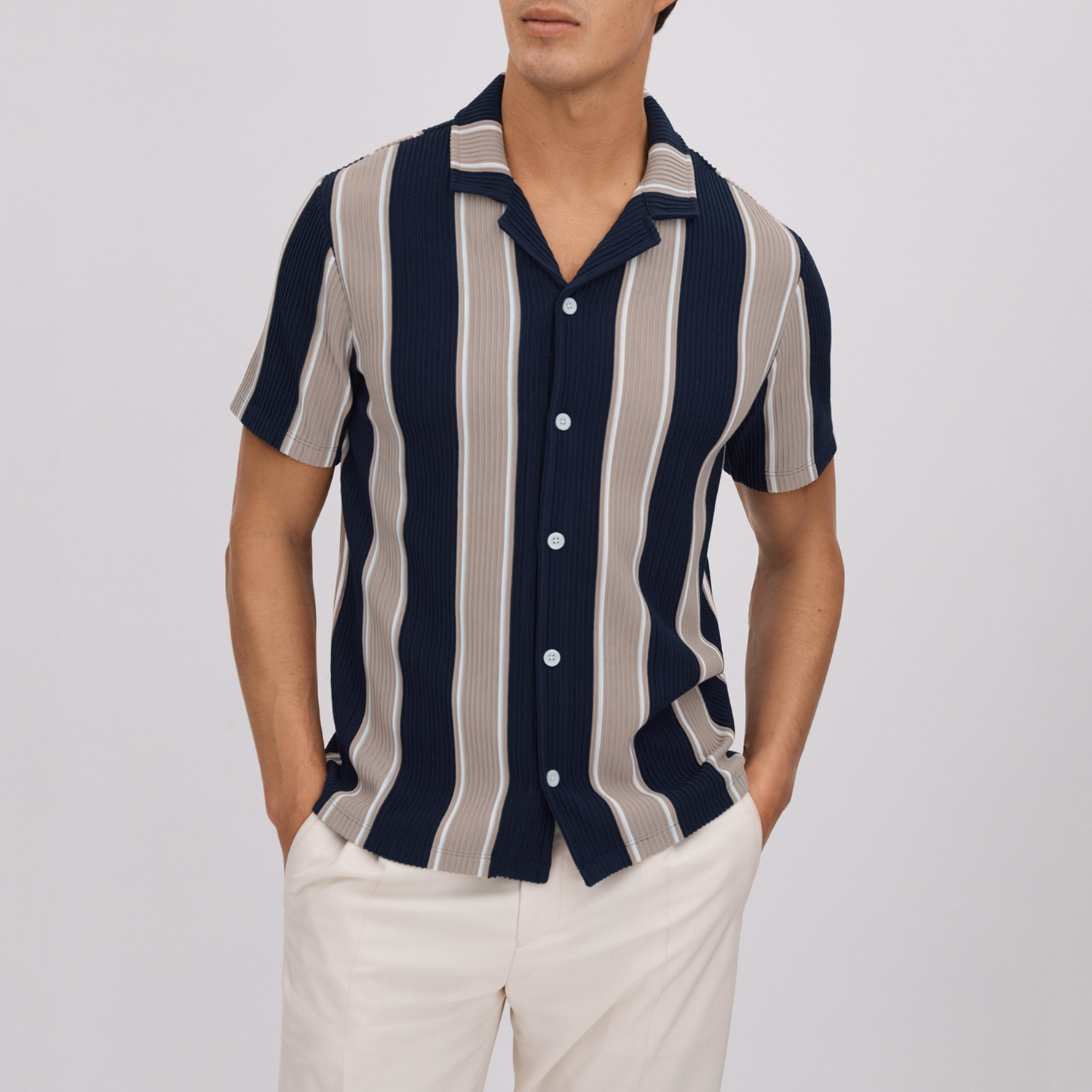 Alton Striped Slim Fit Shirt
