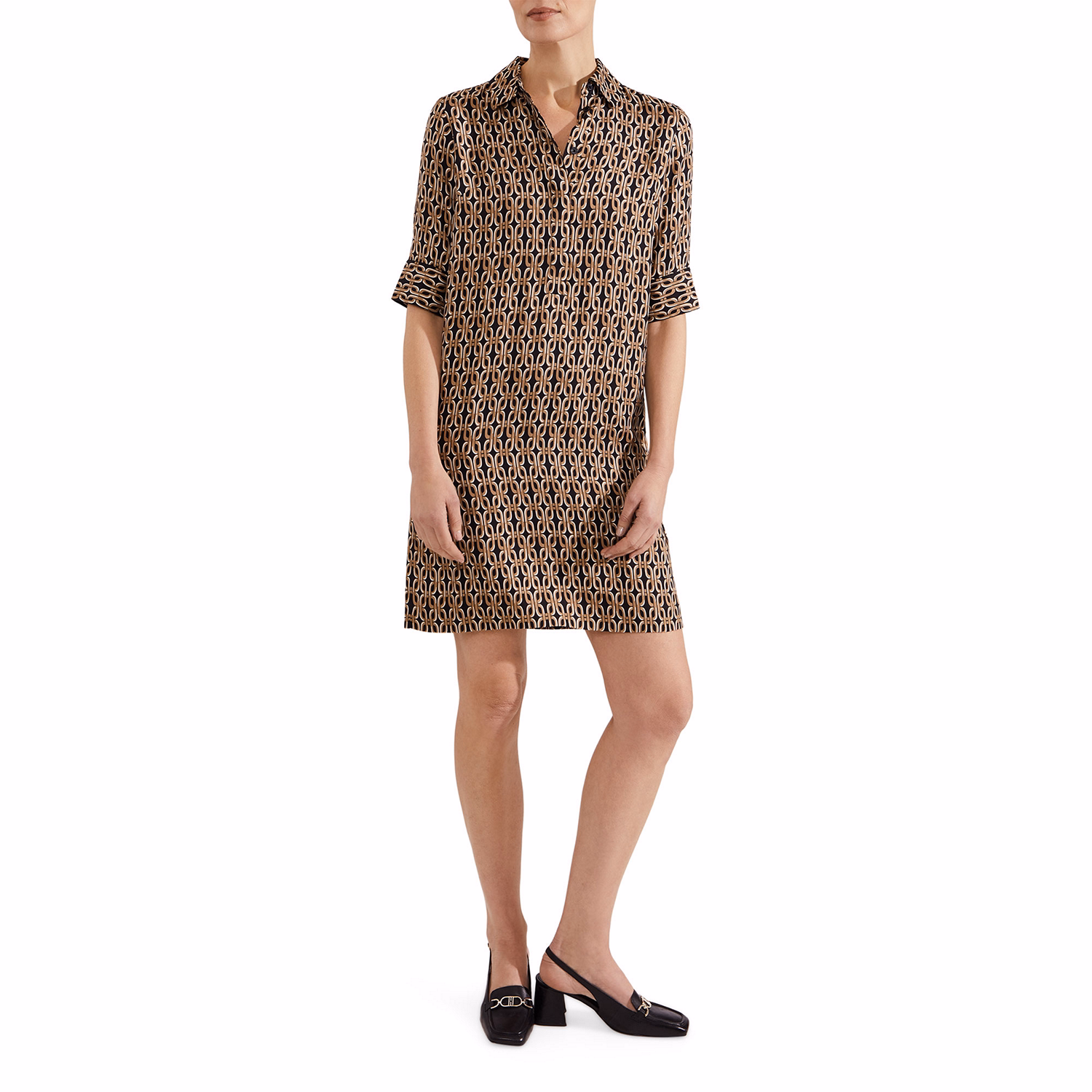 Marciella Squiggle Tunic Dress