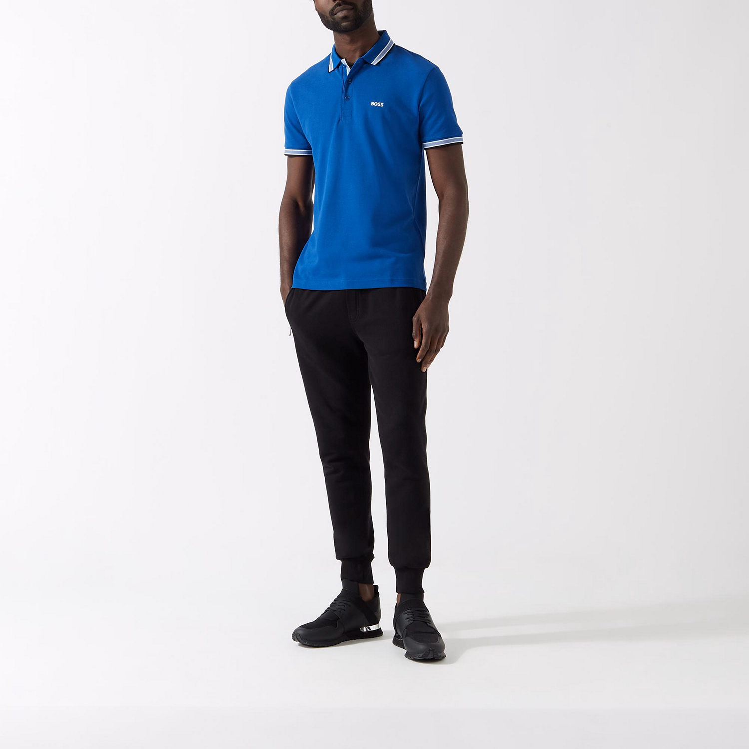 Cotton Polo Shirt with Logo Detailing