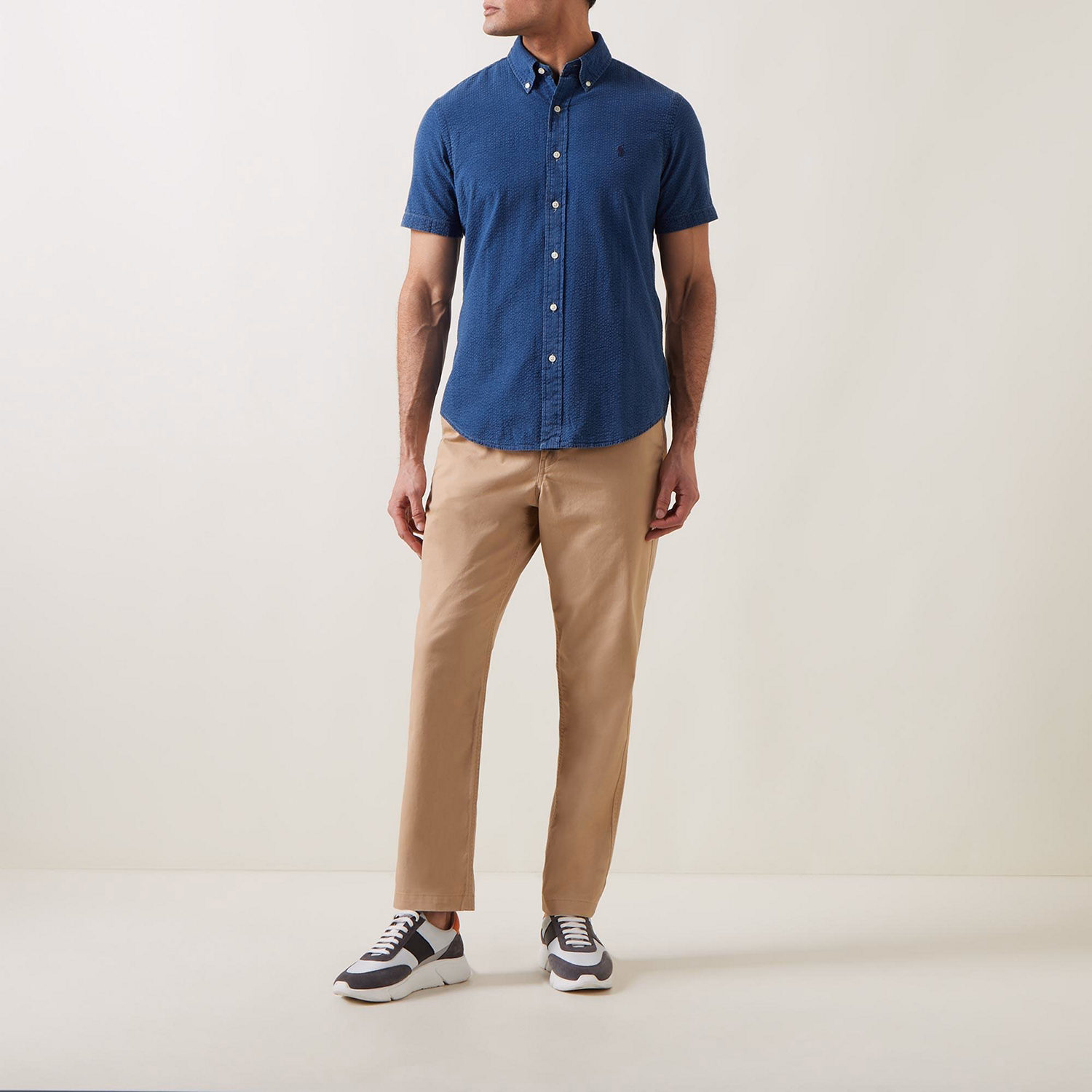Seersucker Short Sleeve Shirt