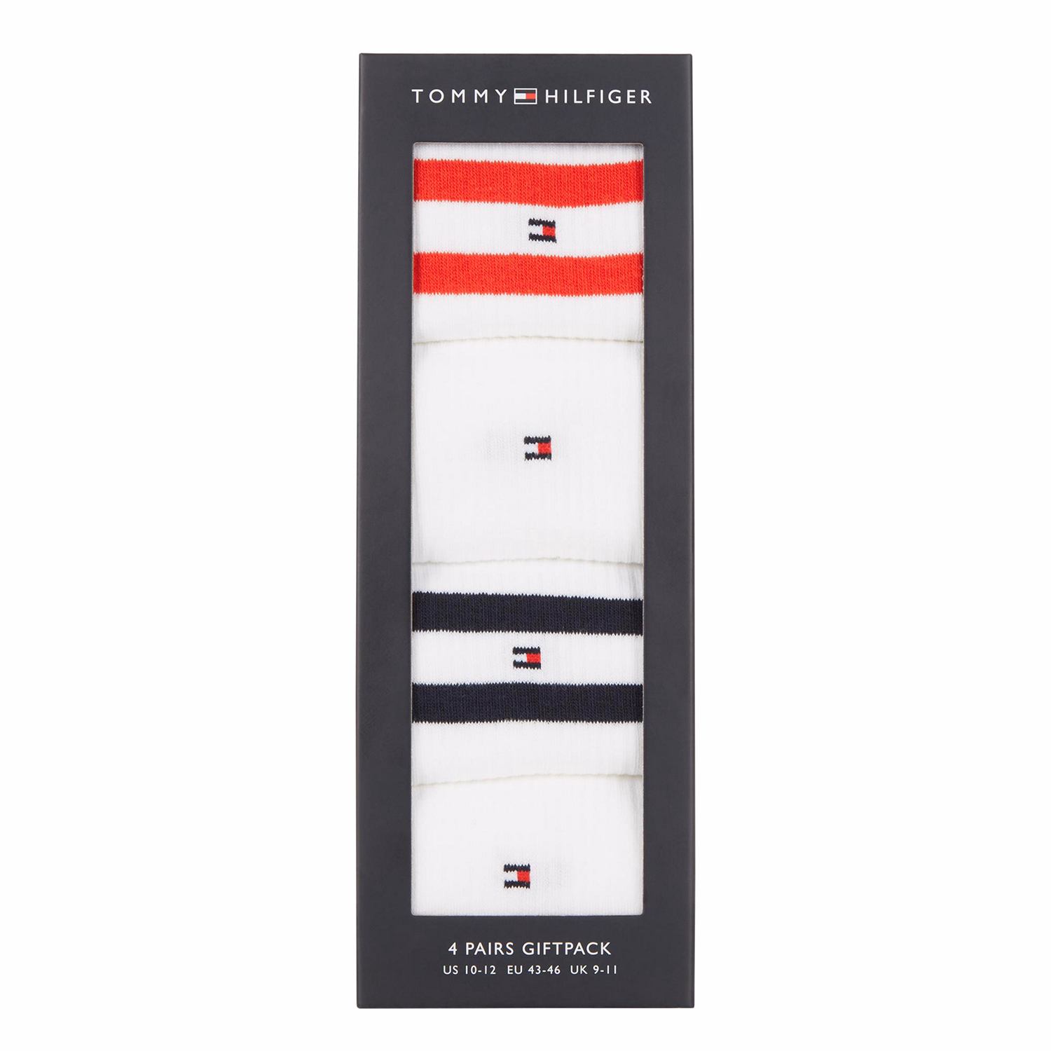 Four-Pack Flag Logo Socks