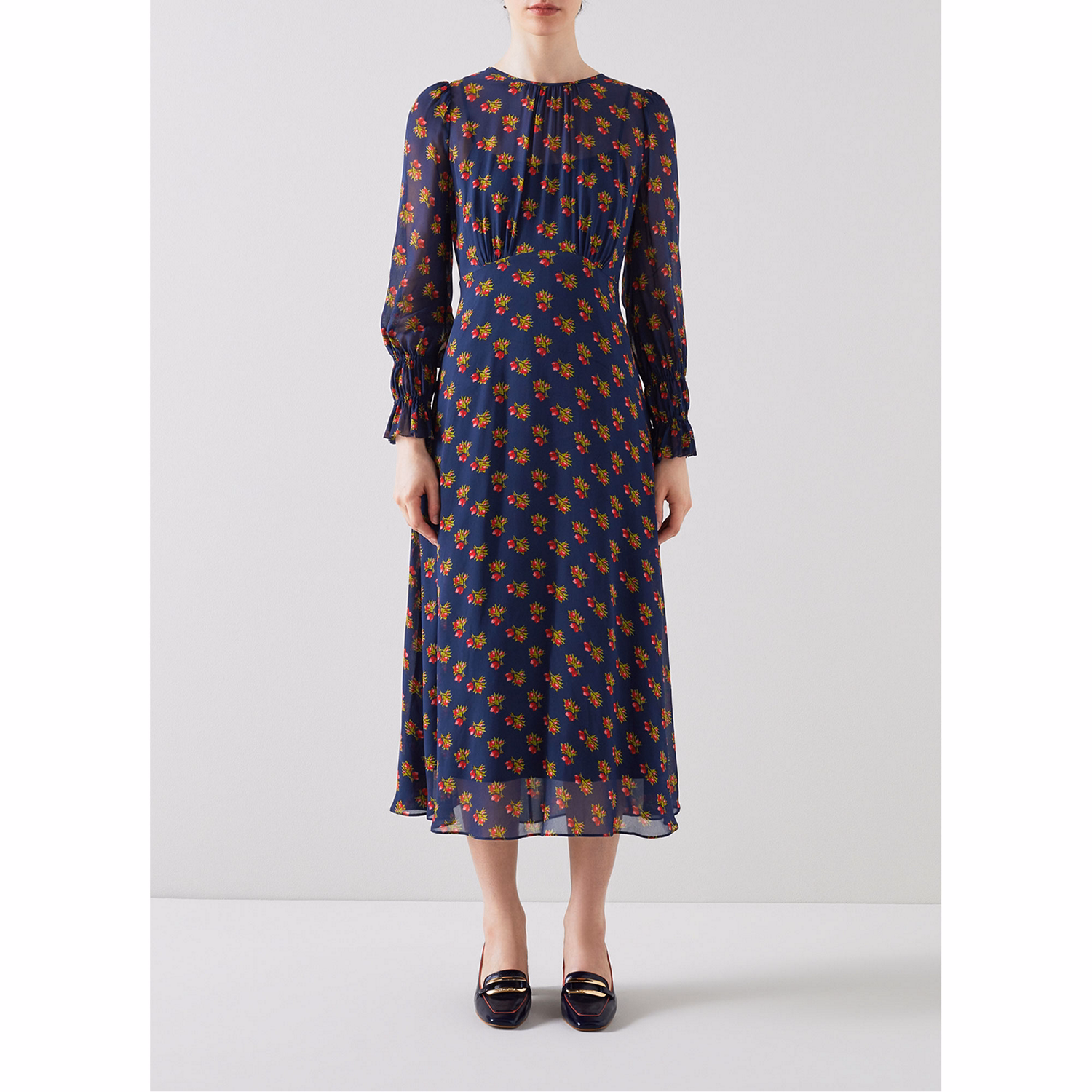 Wren Rosebud Print Dress
