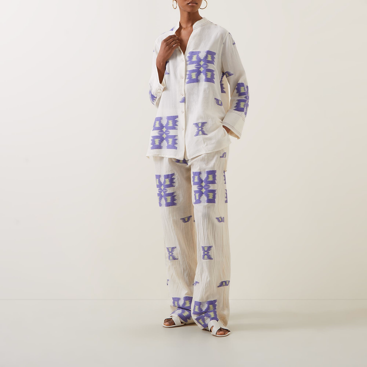 Lara Abstract Print Shirt