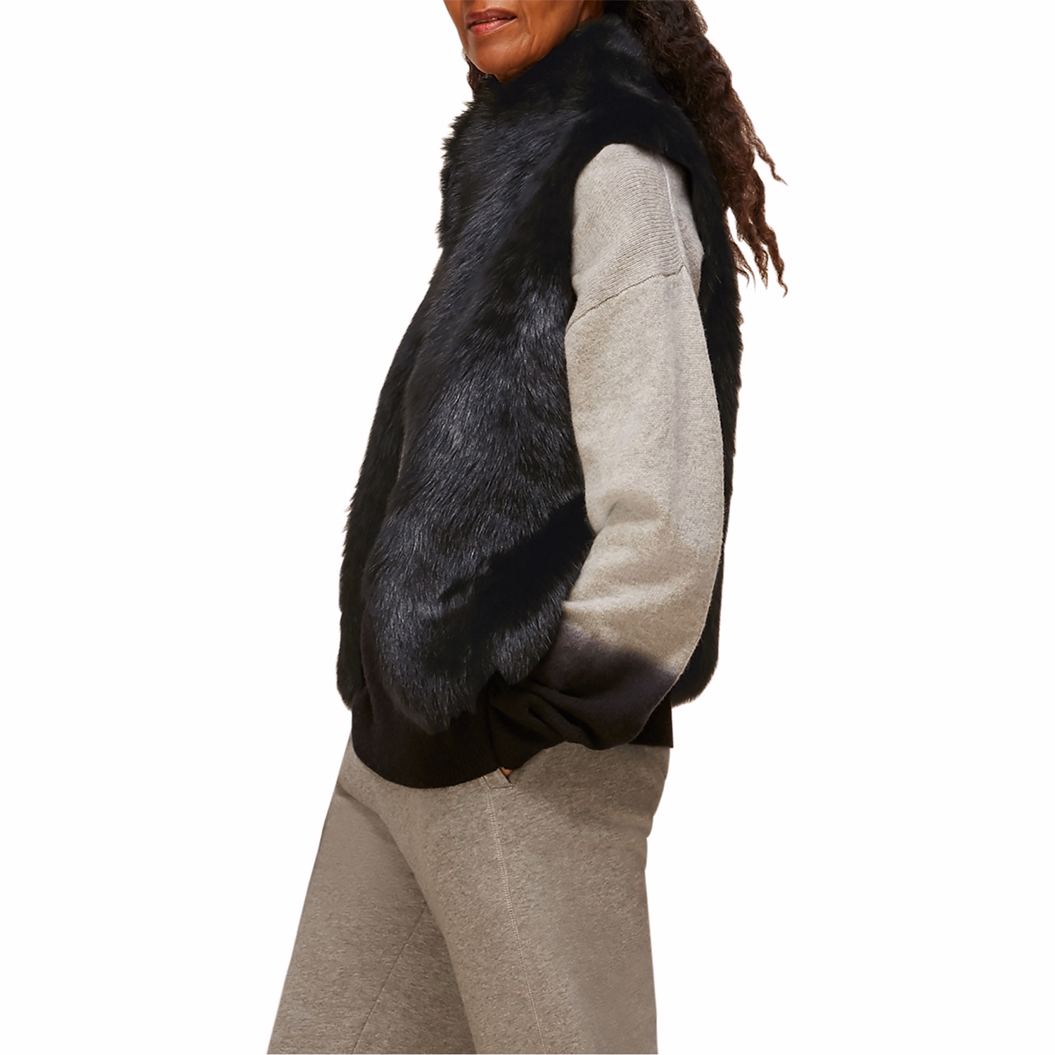 Short Toscana Sheepskin Gilet