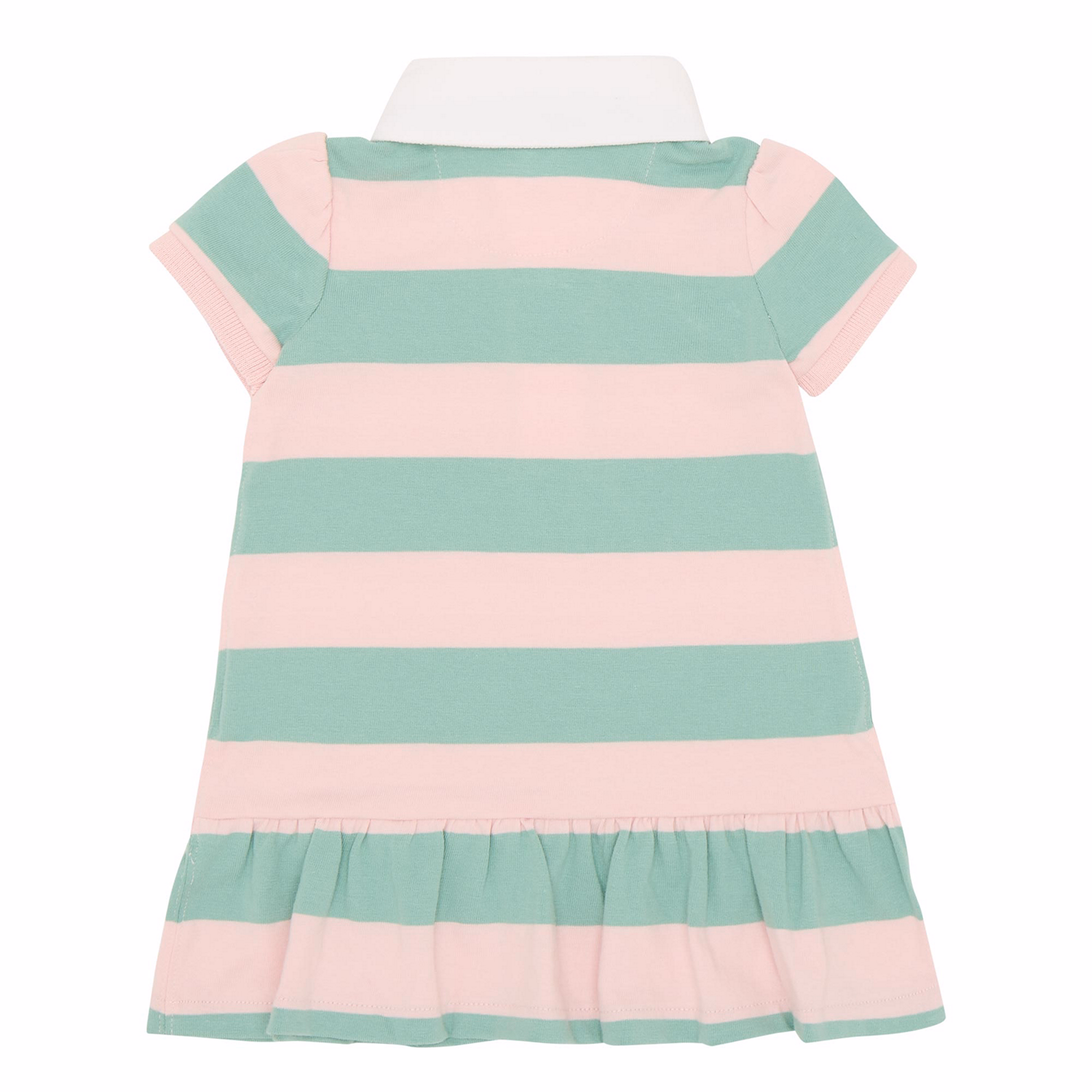 Two-Piece Polo Rugby-Stripe Dress & Bloomers Set 6-24 Months