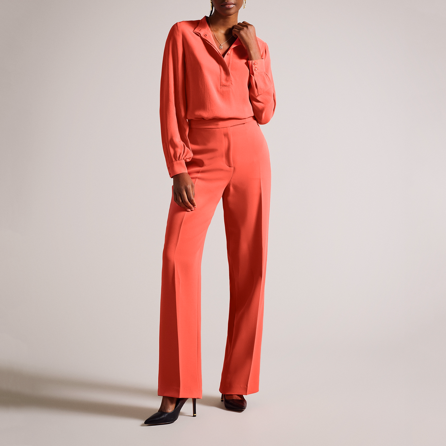 Sayakat Wide Leg Trousers