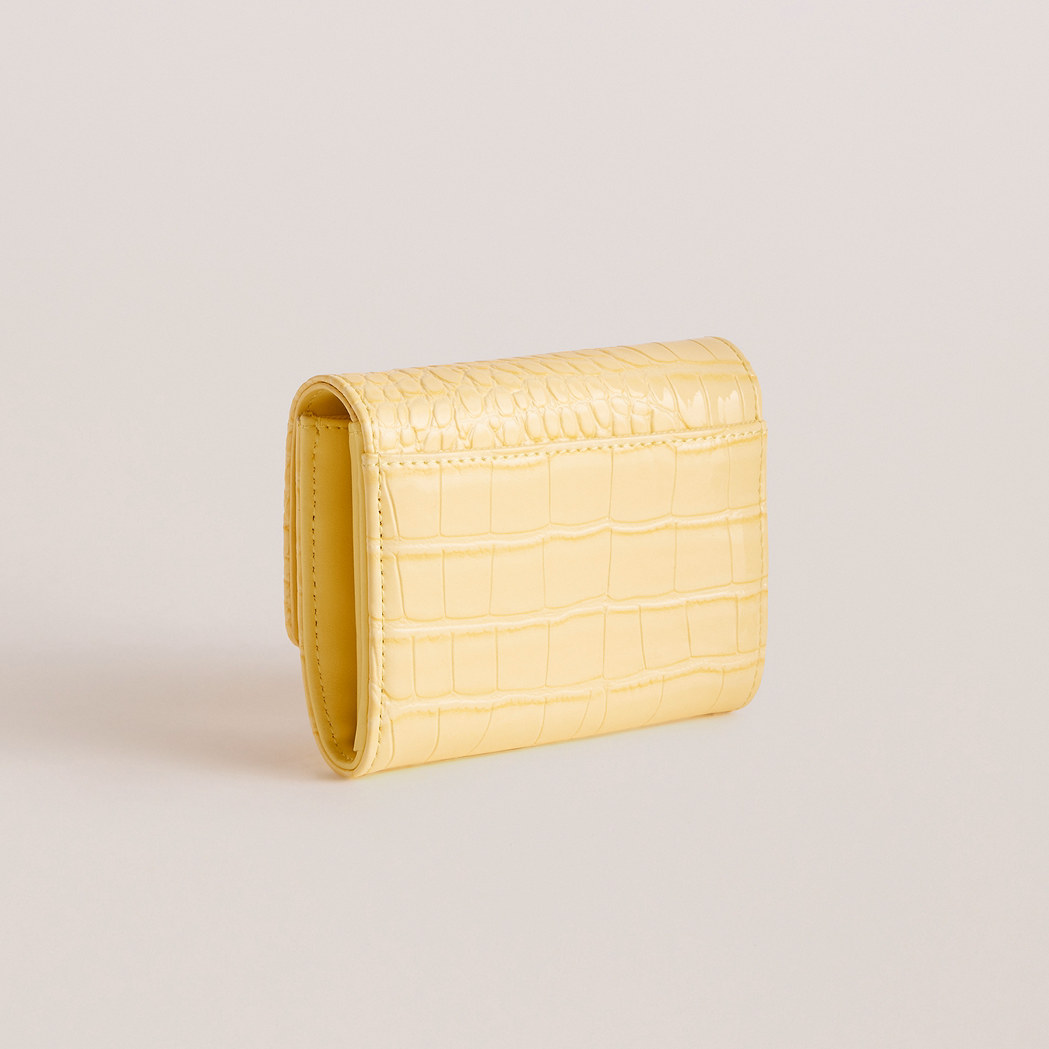 Conilya Croc Mini Fold-Over Purse