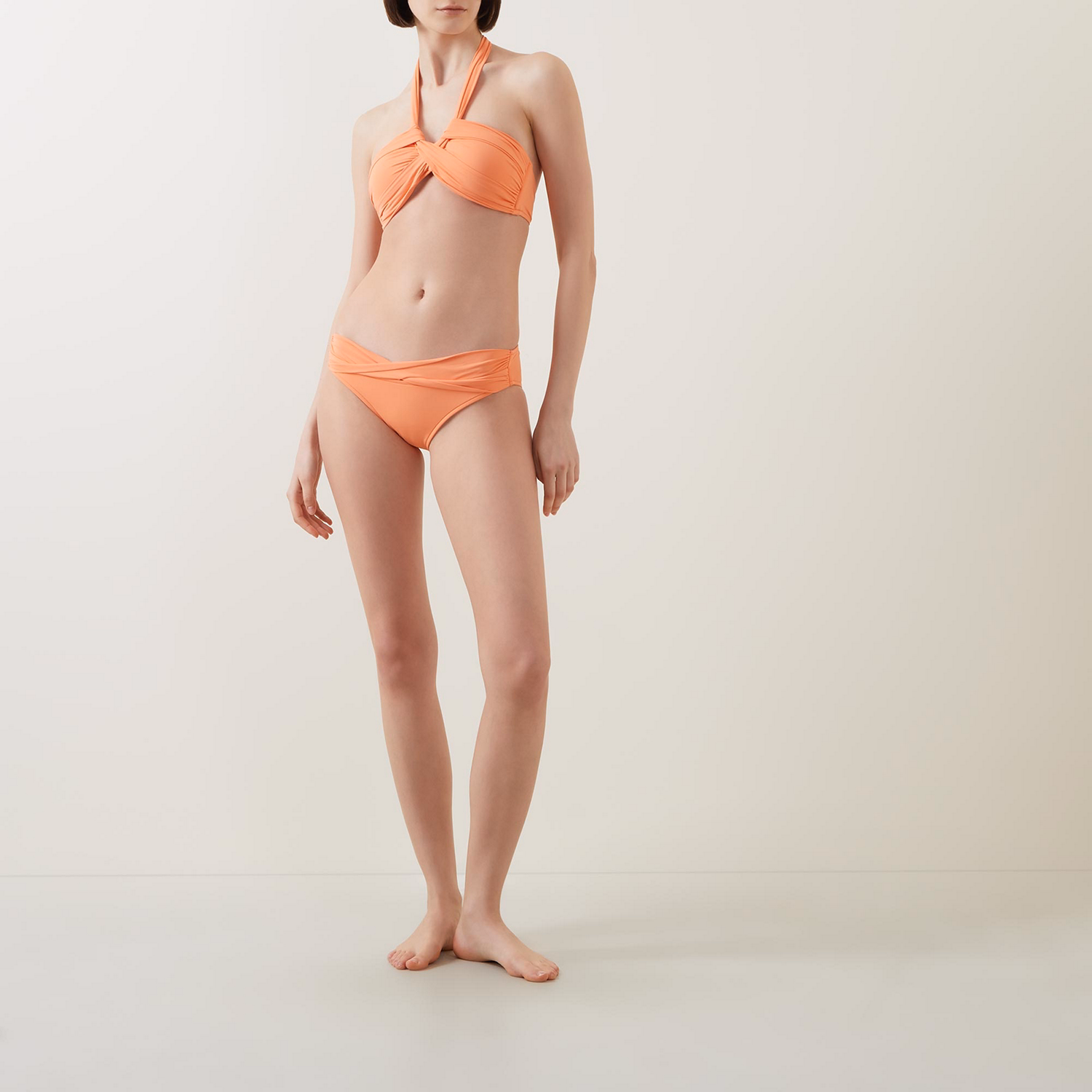 Twisted Bandeau Bikini Top