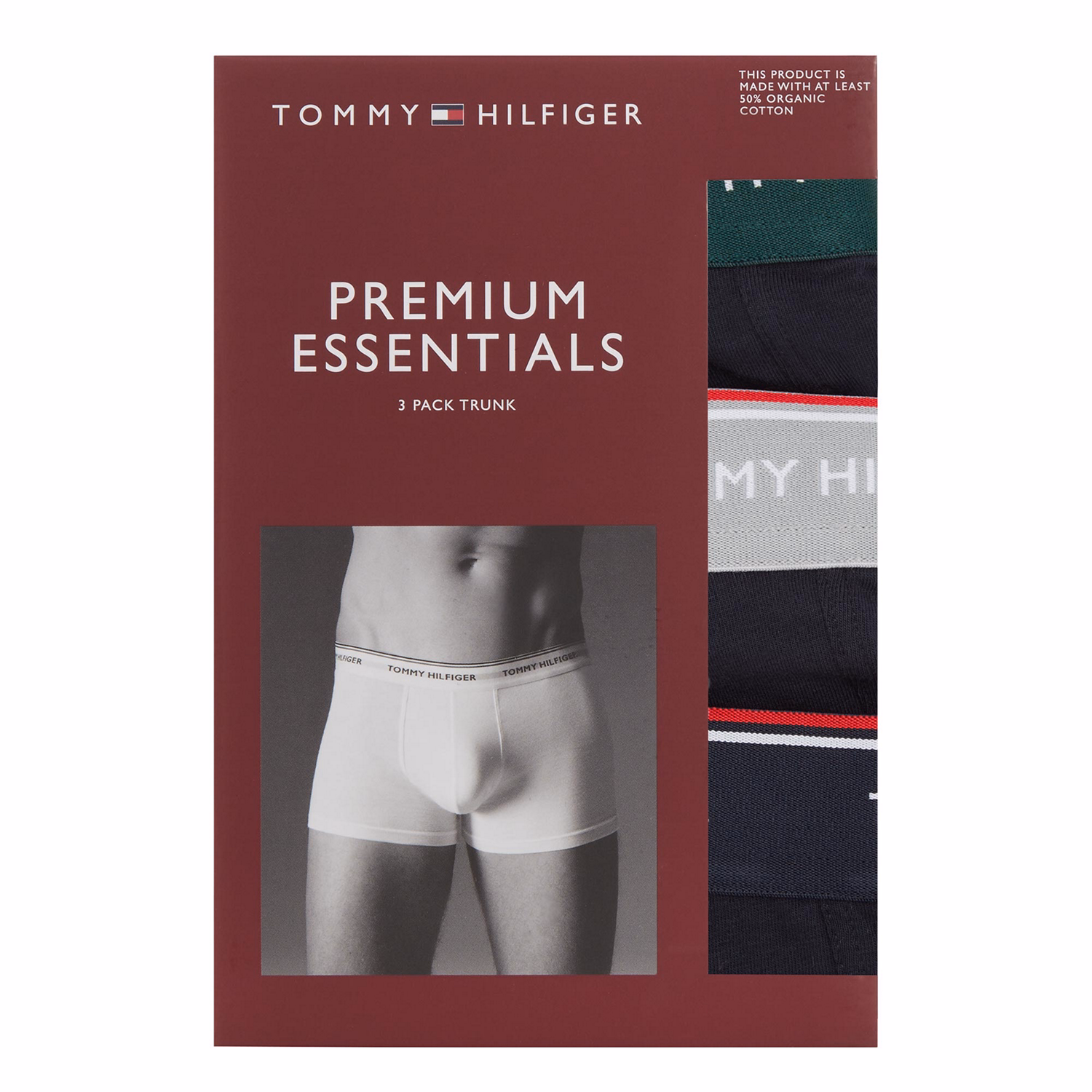 Three-Pack Premium Essentials Logo Boxers