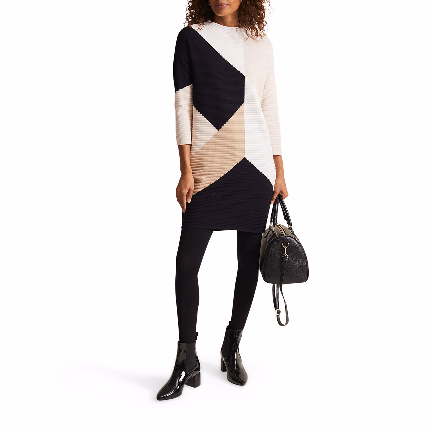 Hetty Colour Block Mini Dress