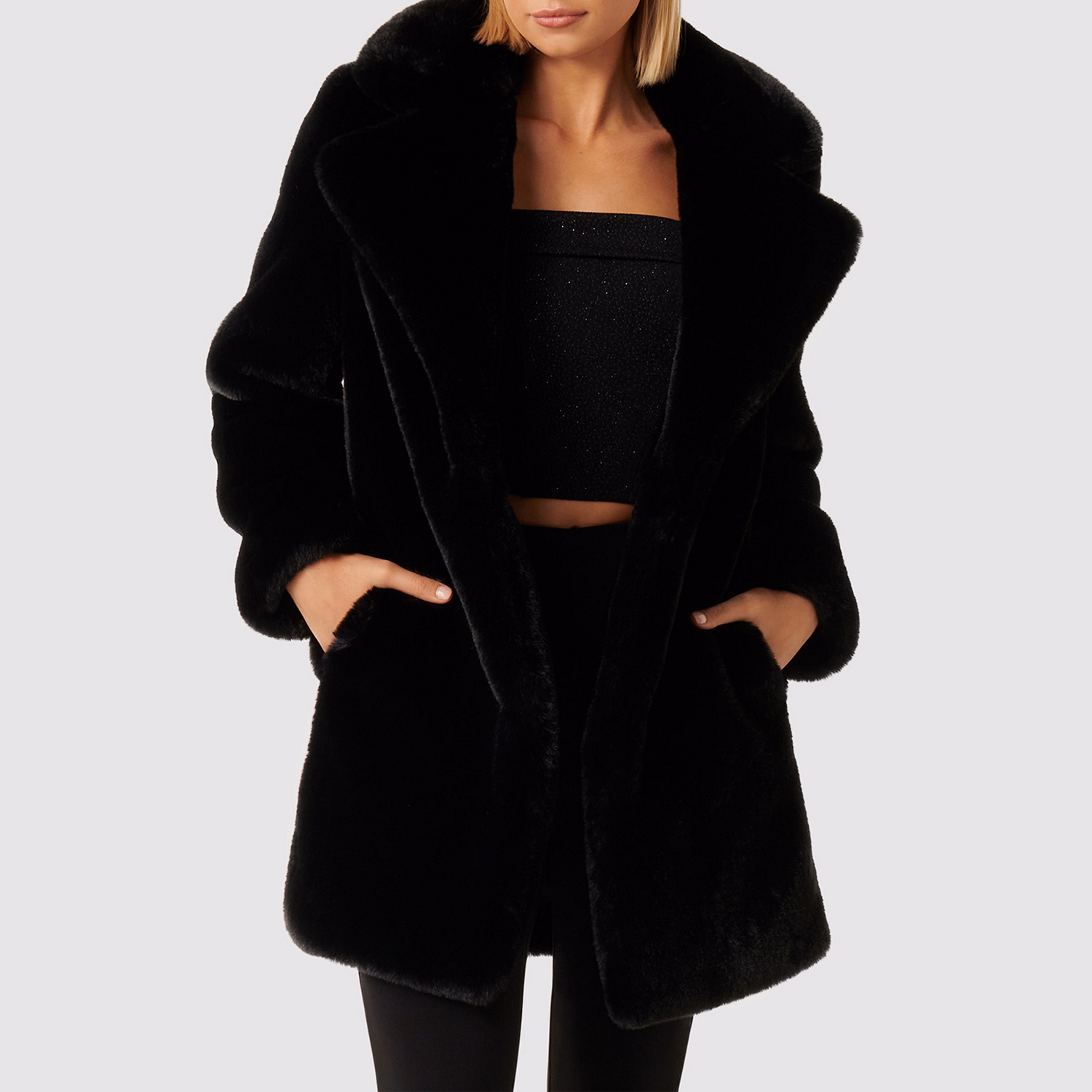 Iggy Longline Fur Coat