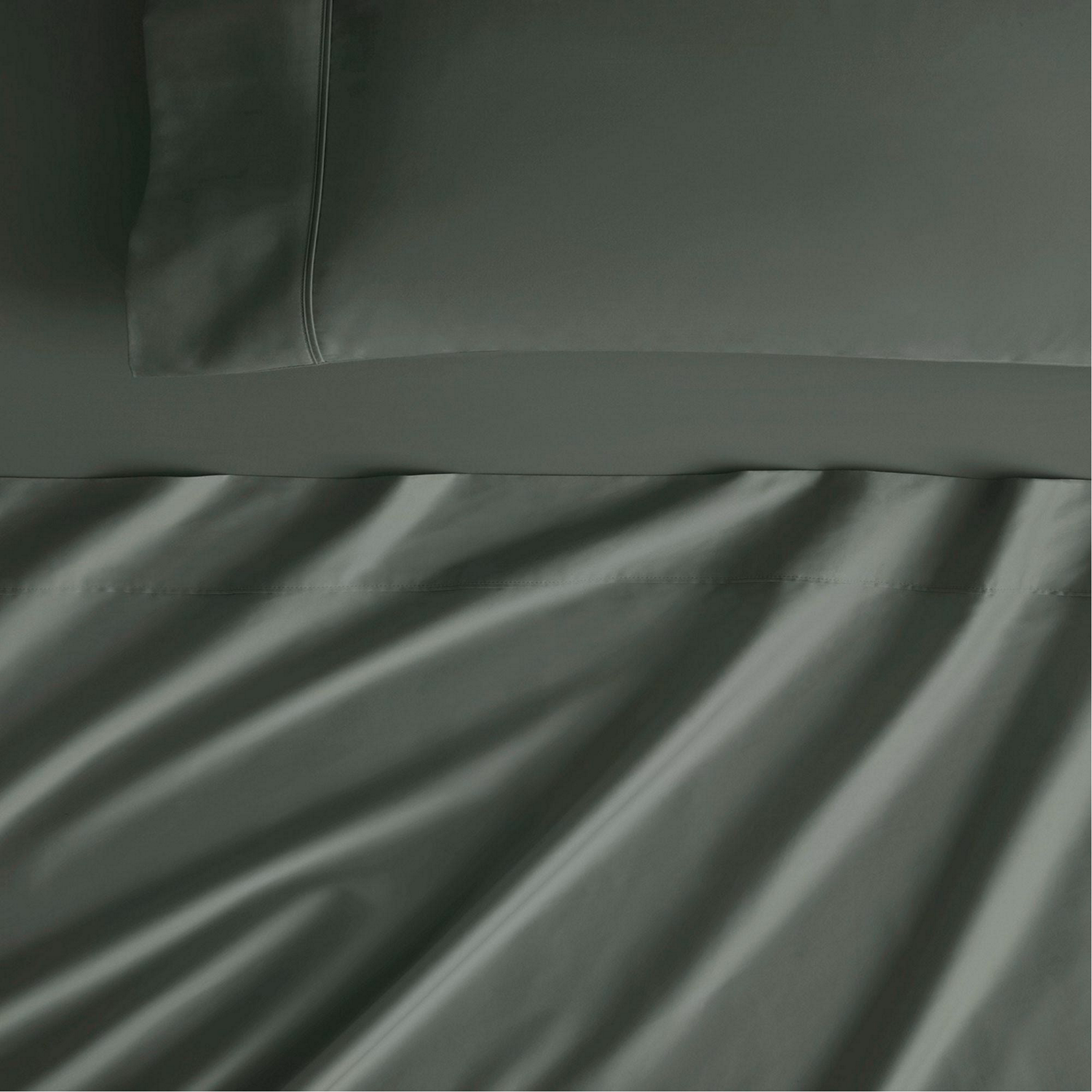 Tencel Fitted Sheet Slate Green