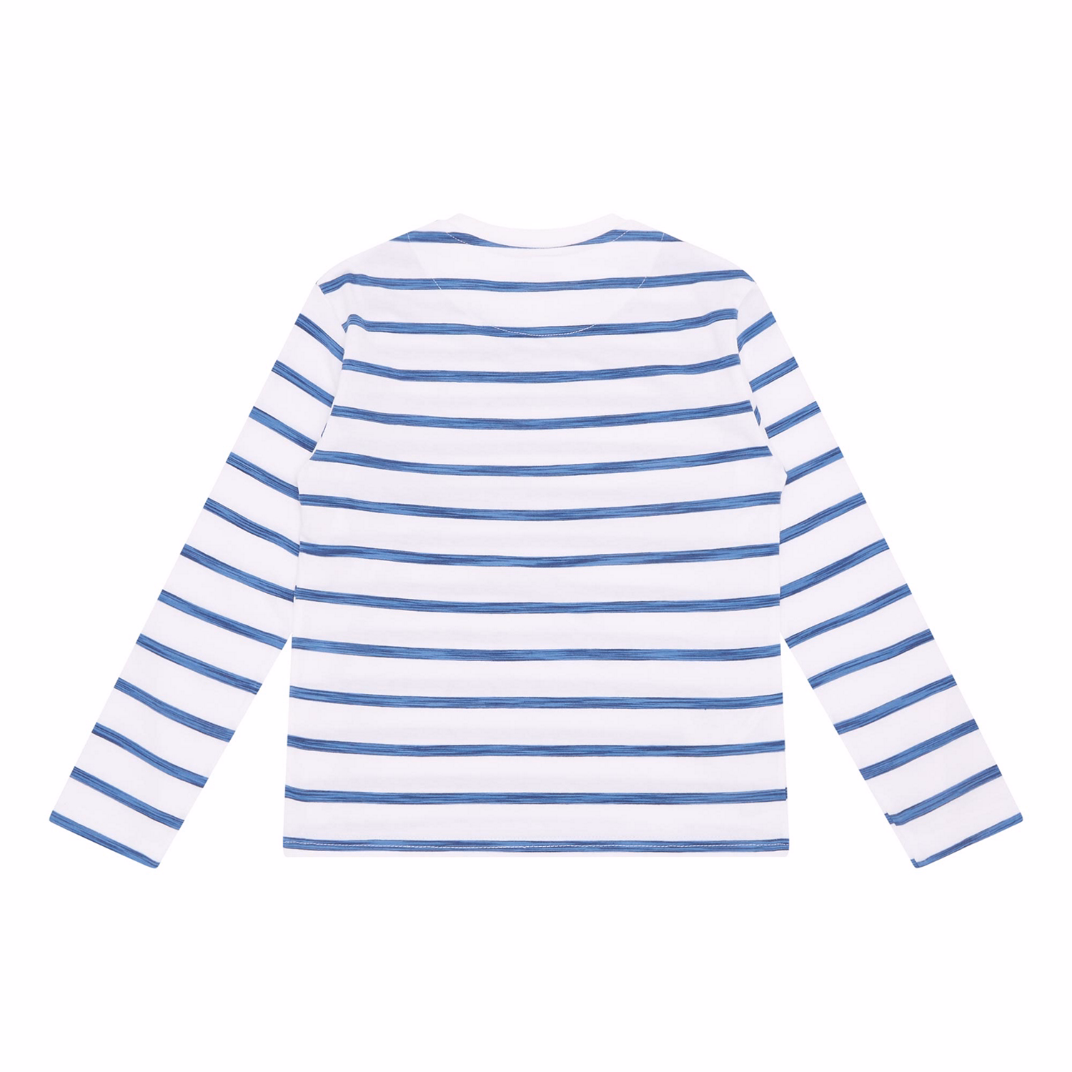 Striped Anchor-Detail T-Shirt