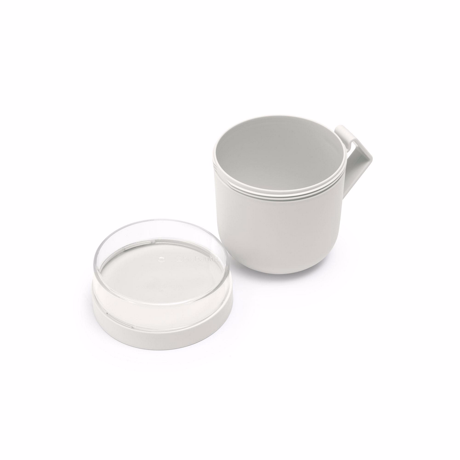 Make & Take Soup Mug, 0.6L - Light Grey