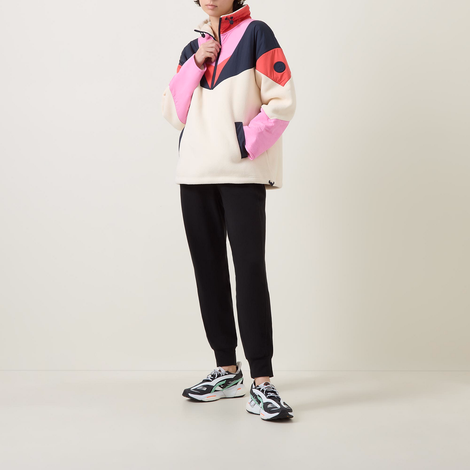 Retrograde Colour-Block Sweatshirt