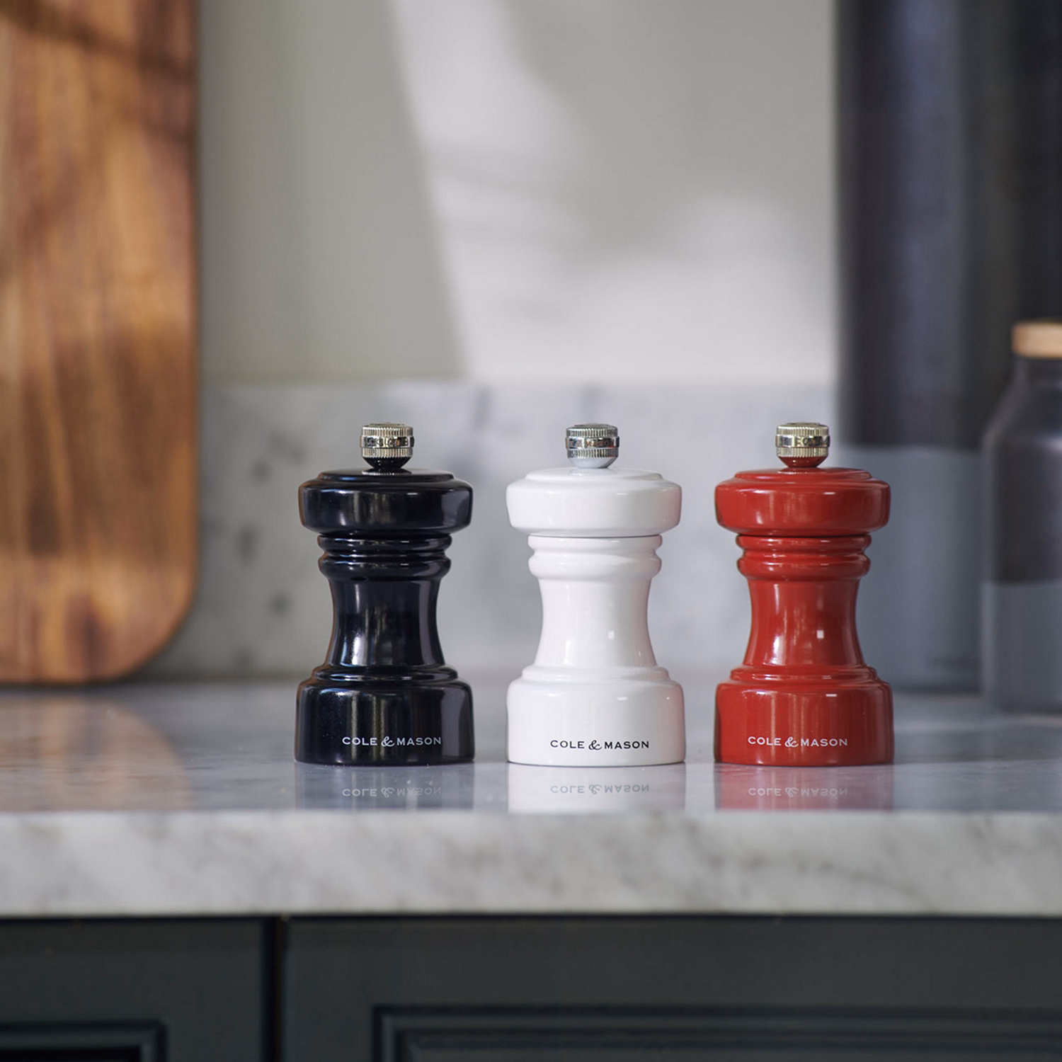 Hoxton Salt Mill White Gloss 10.4cm