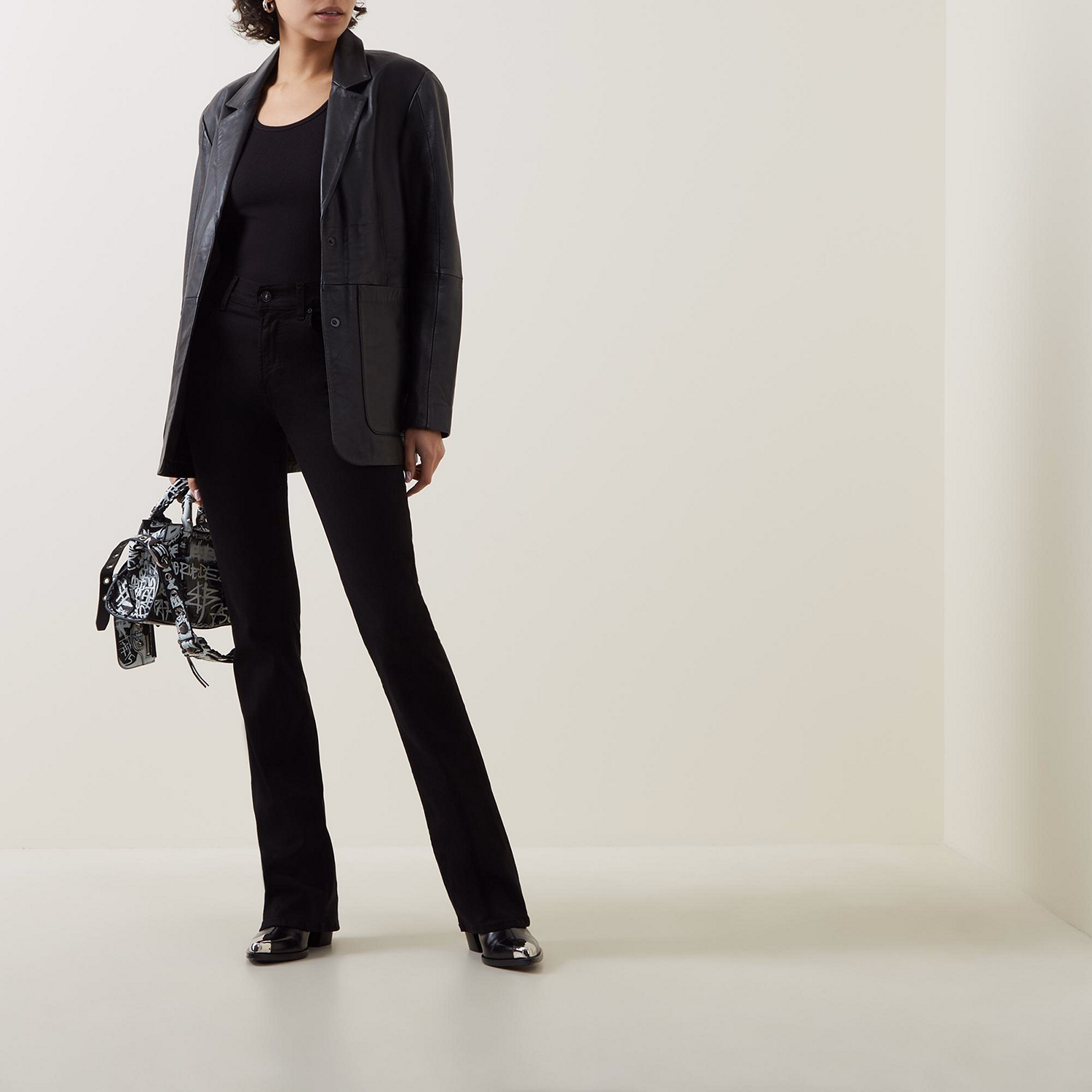 Mid-Rise Bootcut Jeans