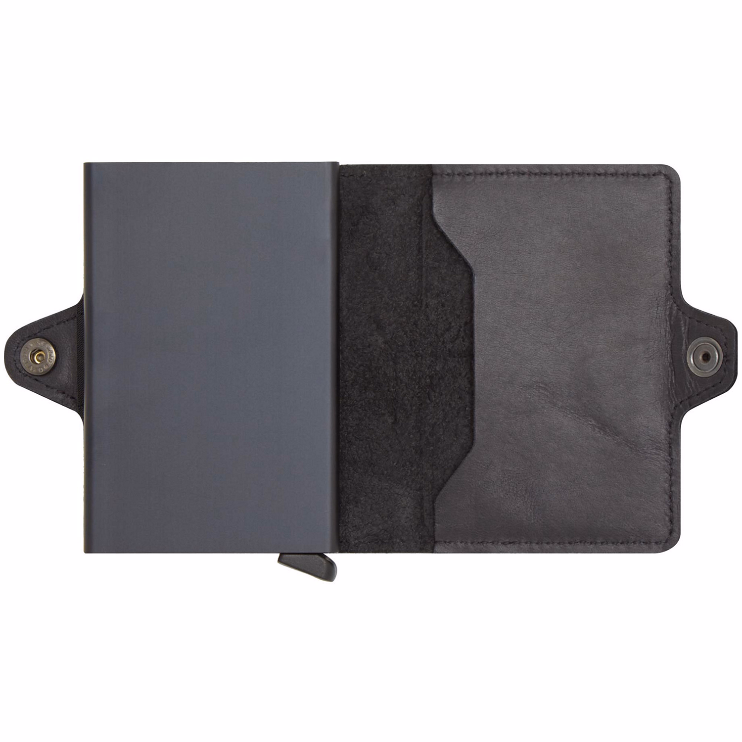 Twin Card Protector Wallet Black