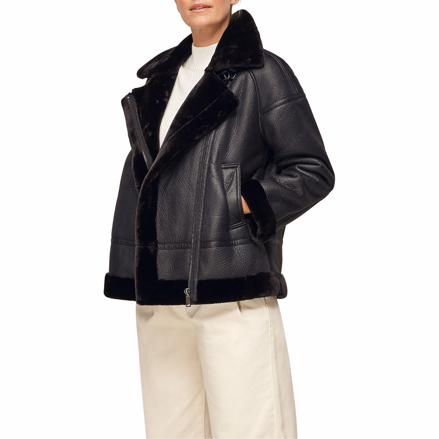 Faux Fur Ultimate Biker Jacket