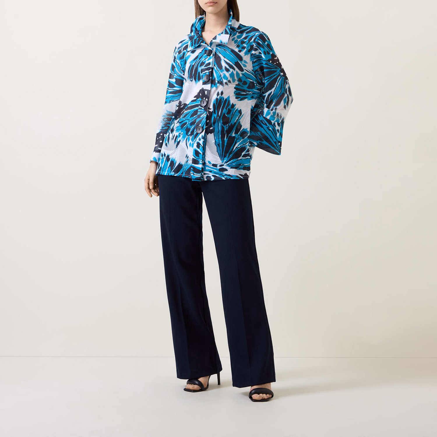 Butterfly-Print Jacket