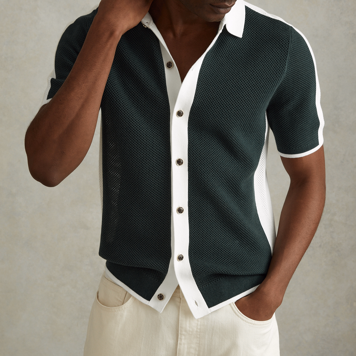 Misto Open Stitch Shirt