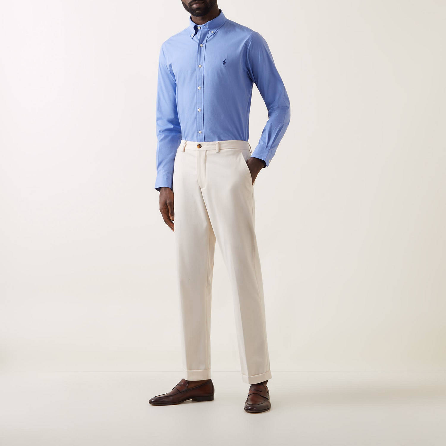 End-On-End Single-Cuff Formal Shirt