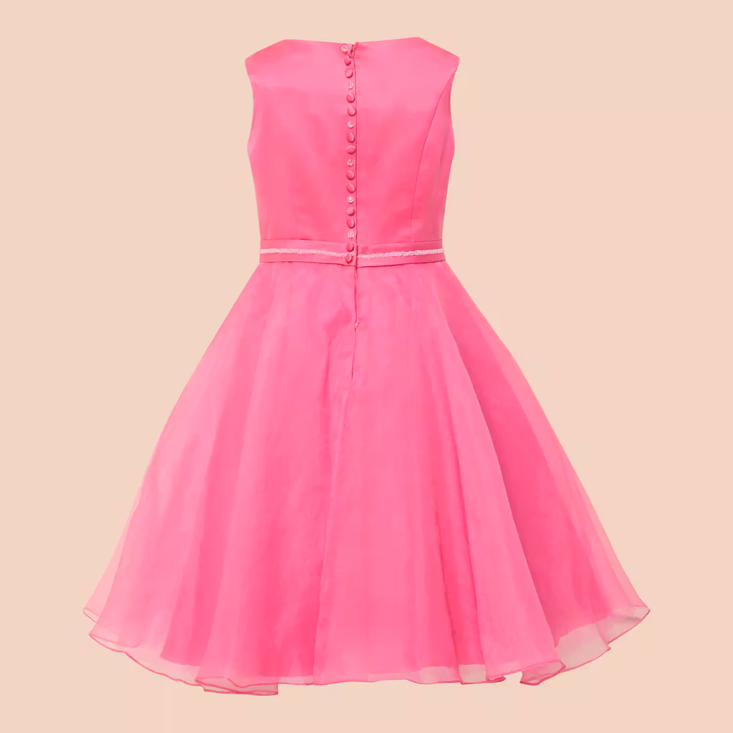 Diamanté Belted Dress