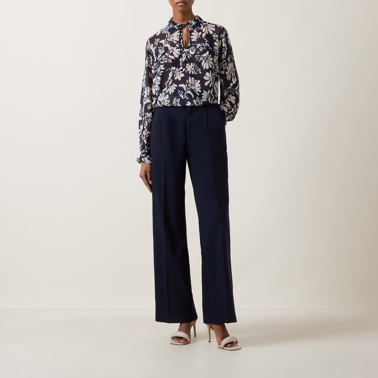 Cherry Straight Leg Trousers