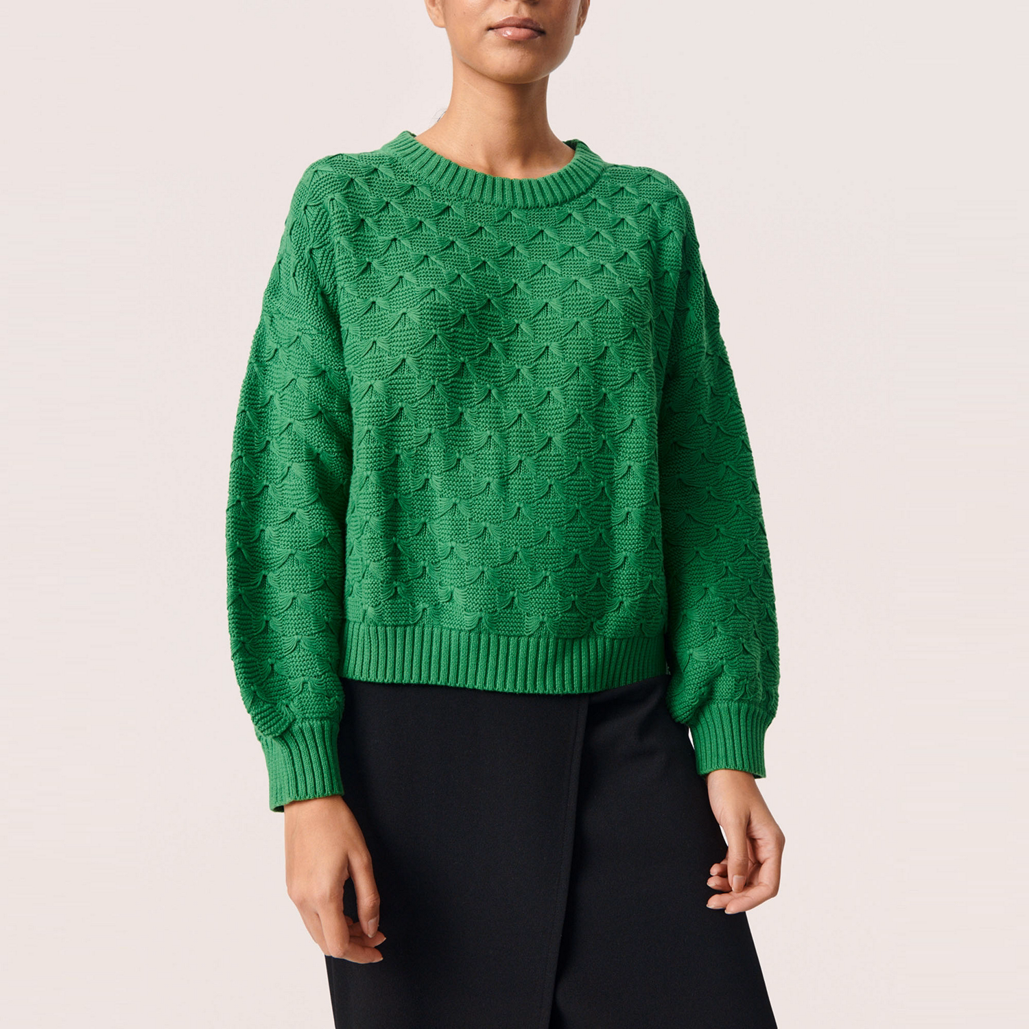 Rava Textured Knit Sweater