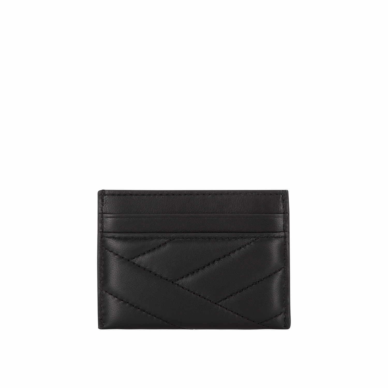 Kira Chevron Leather Cardholder