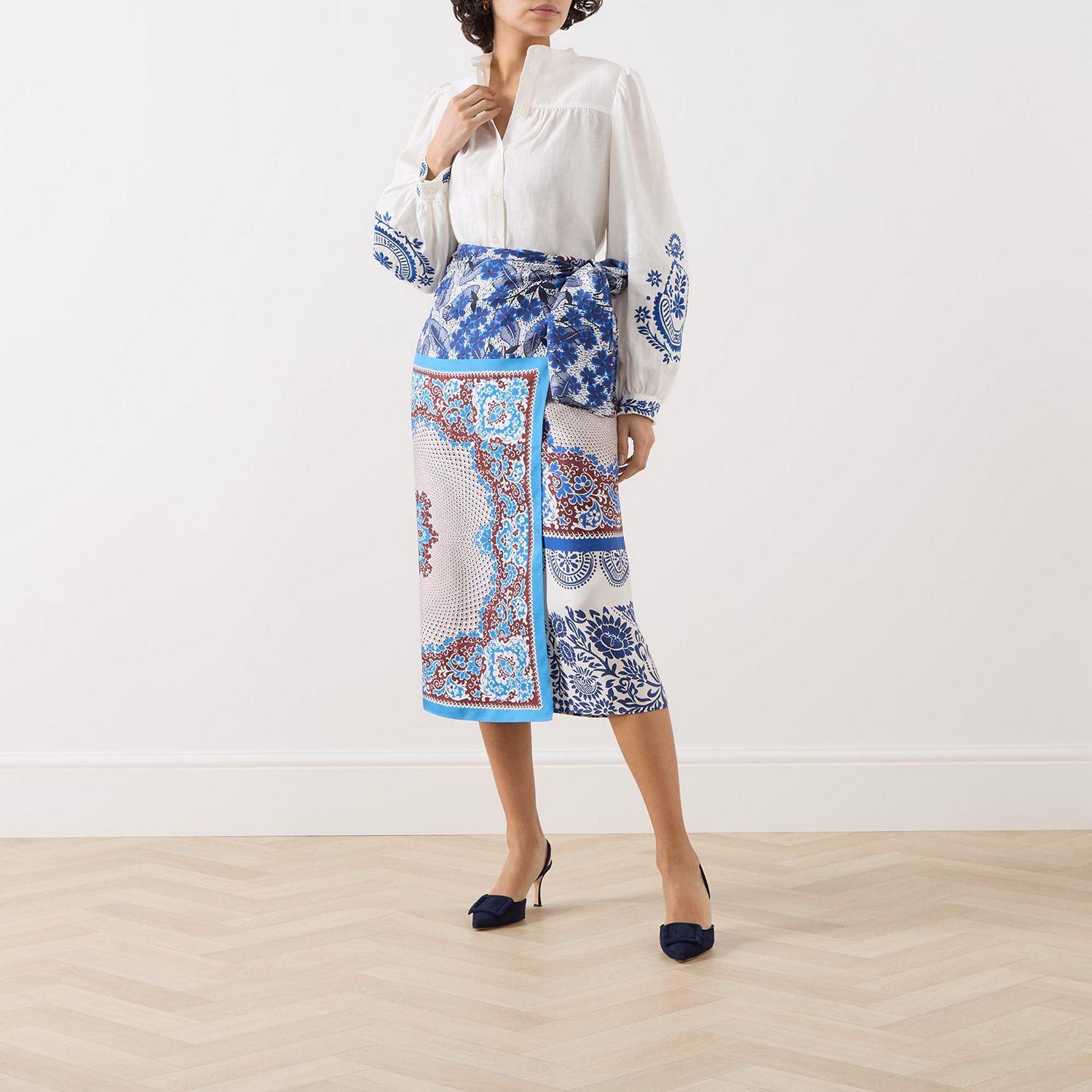 Carnia Embroidered Blouse