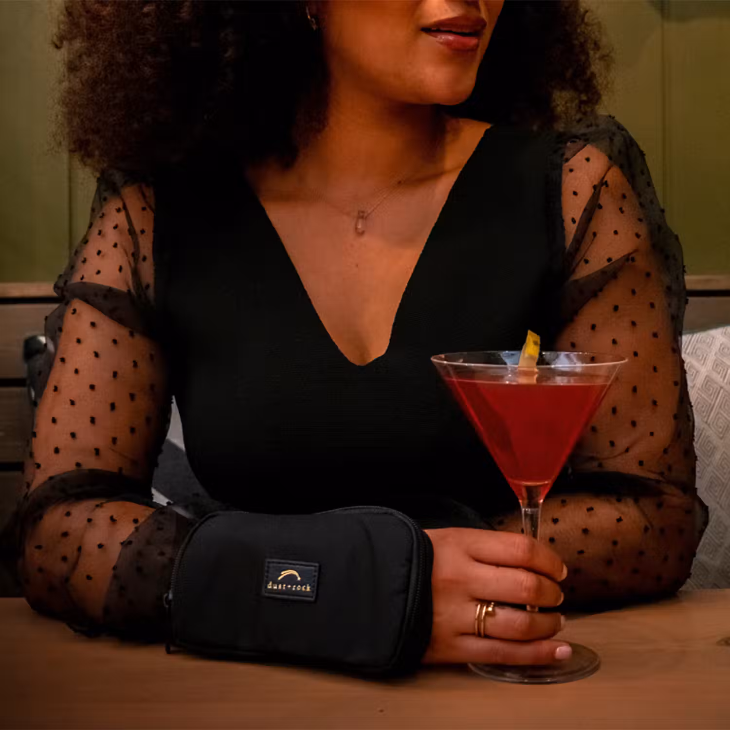 The Original Wrist Pocket (Maxi) - Infinity Black