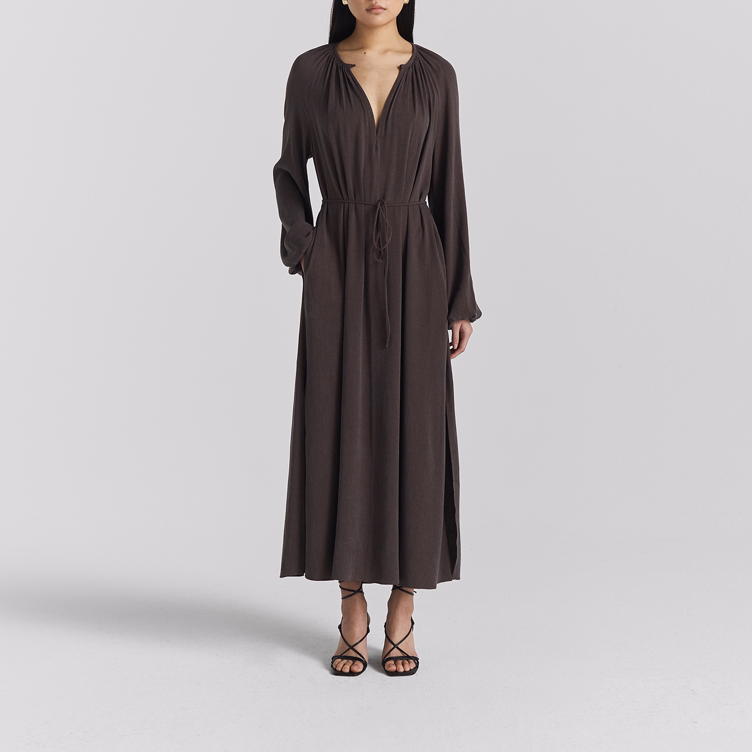 Kamryn Waist-Tie Dress