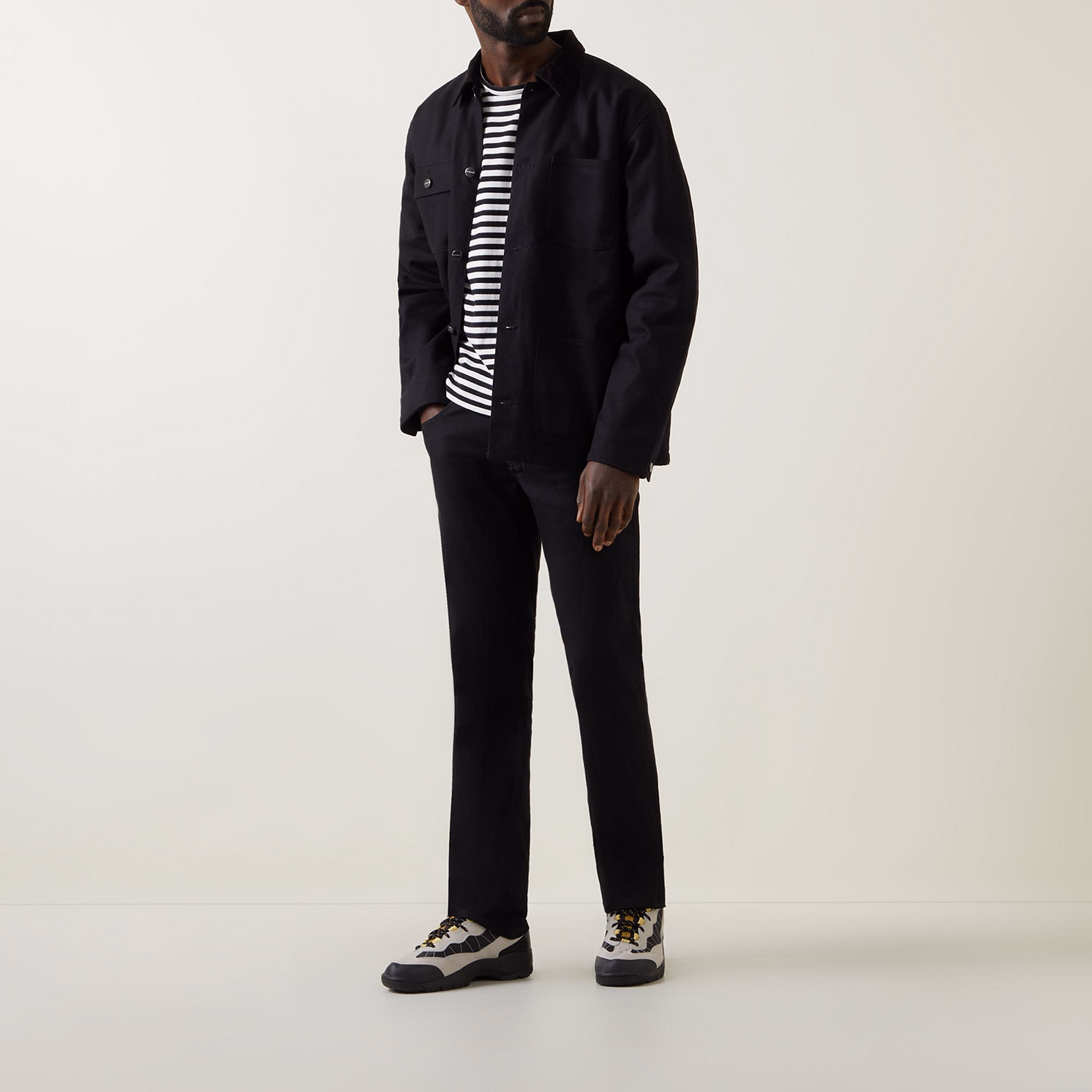 Larkee Mid-Rise Straight Leg Jeans