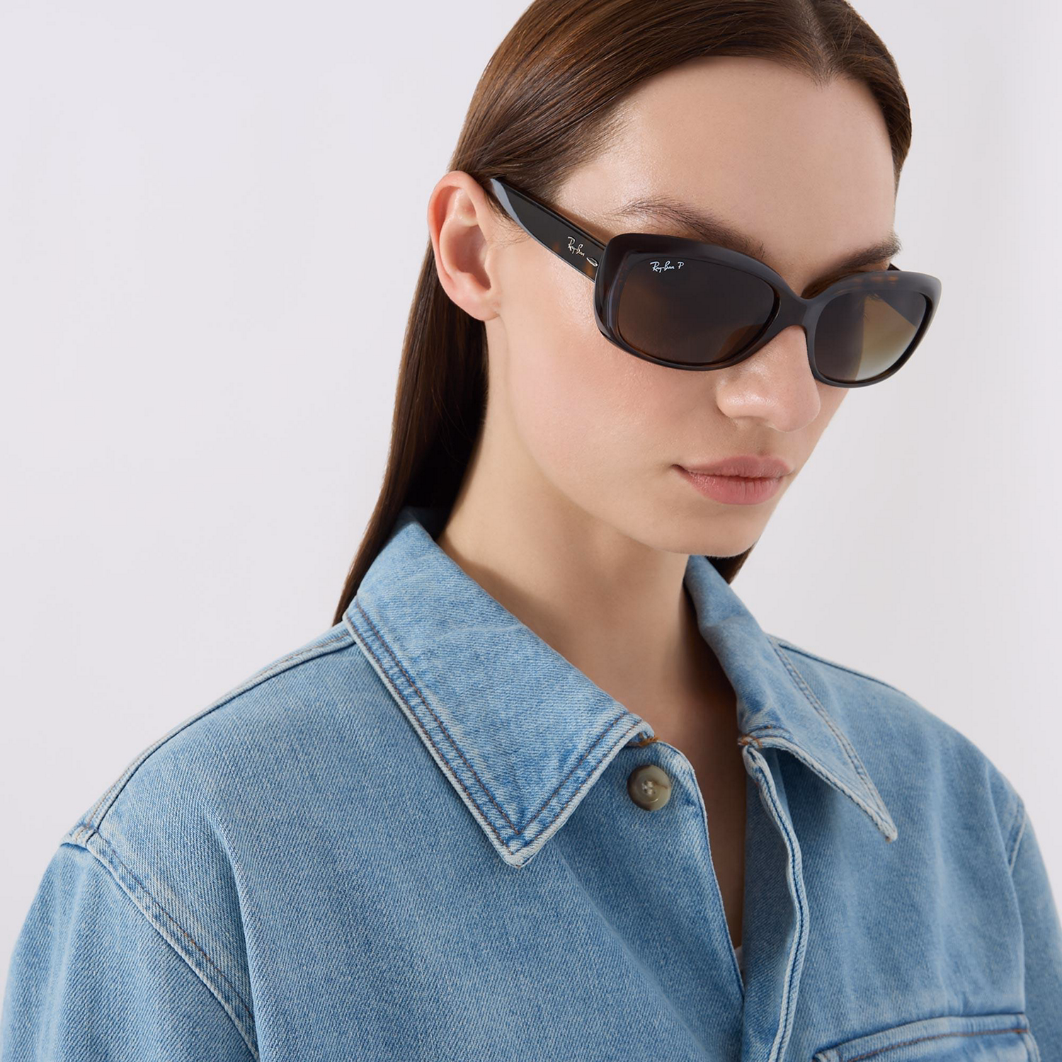 Polarised Rectangle Sunglasses RB4101