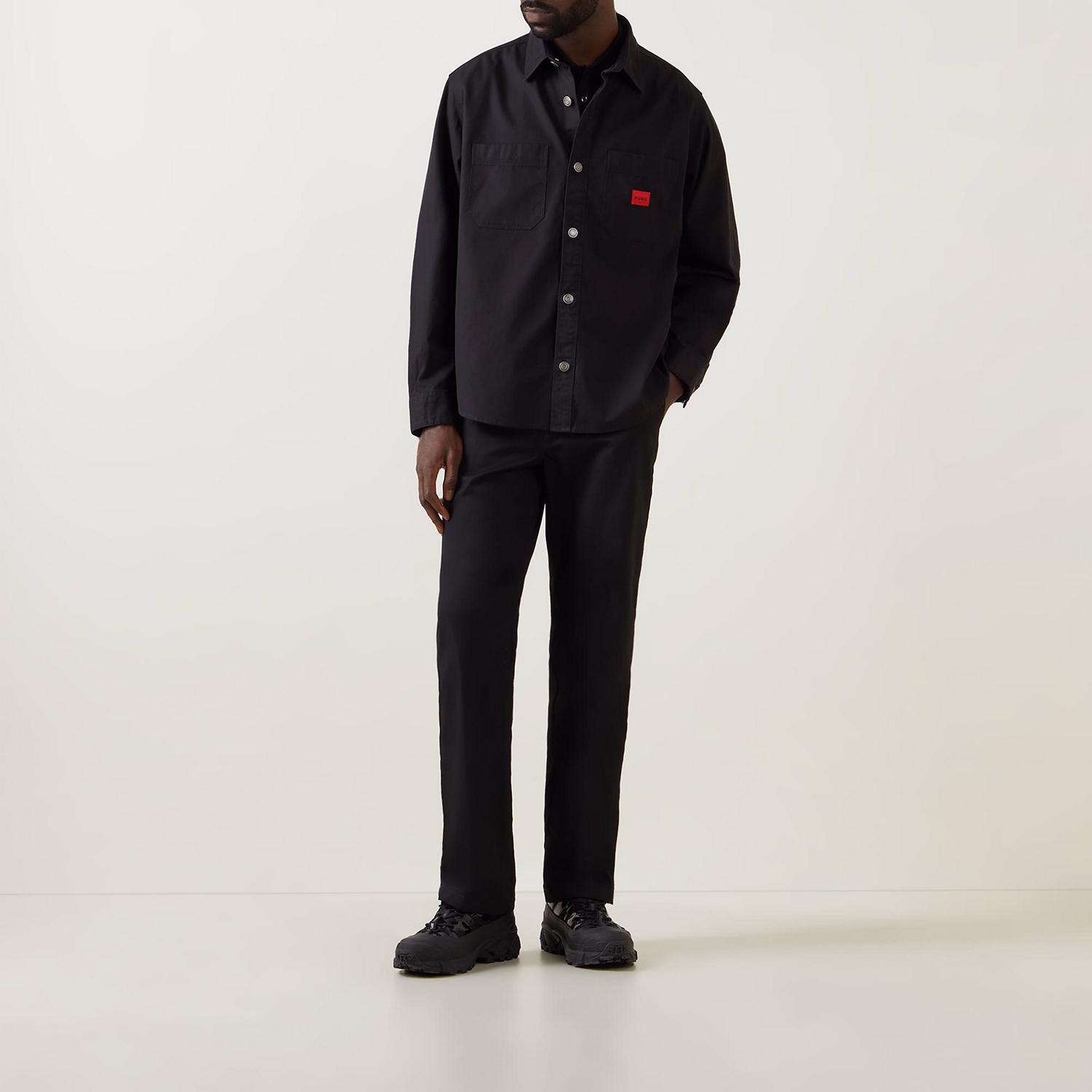 Erato Logo Patch Denim Overshirt