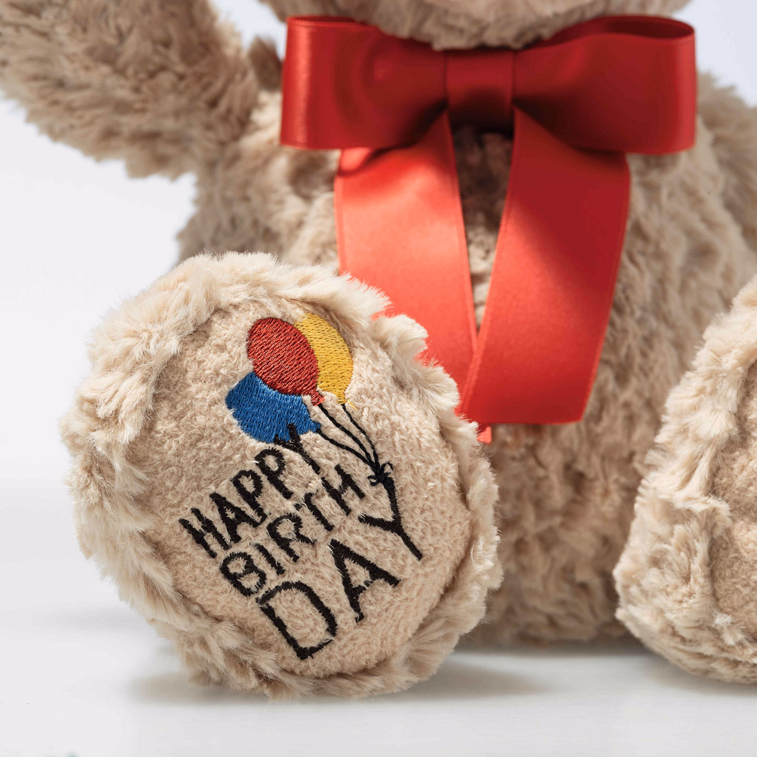 Soft Cuddly Friends Jimmy Teddy Bear Happy Birthday 35cm