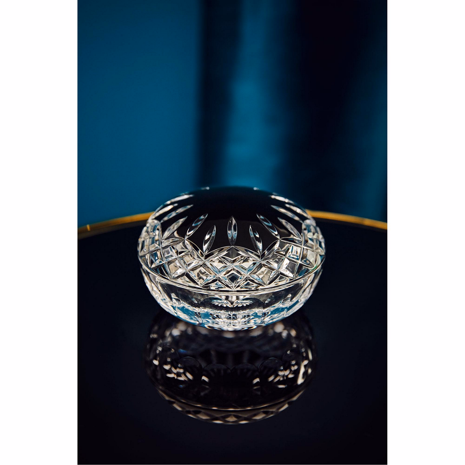 Lismore Black Covered Box