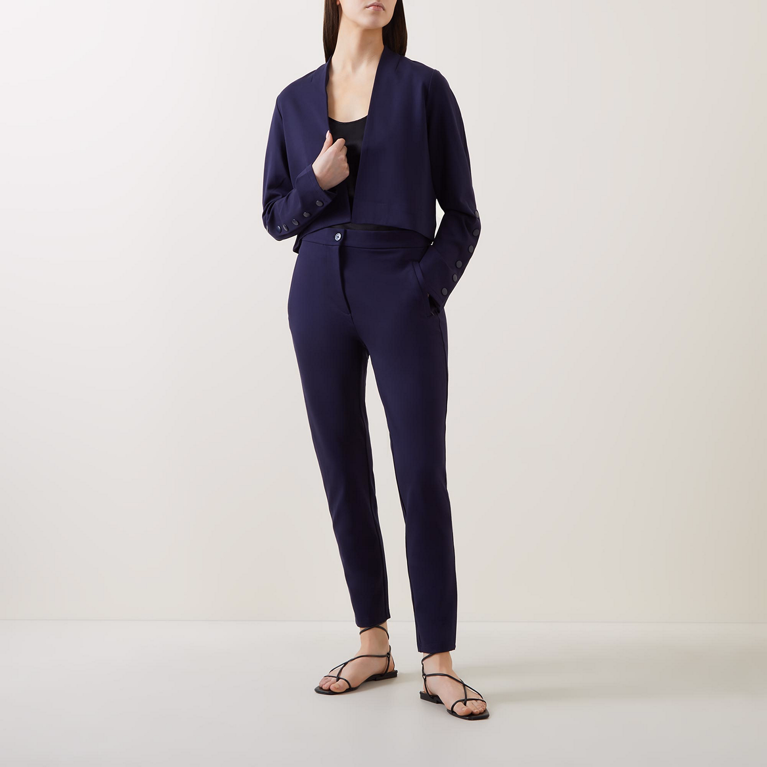 Jadeka Cropped Jacket