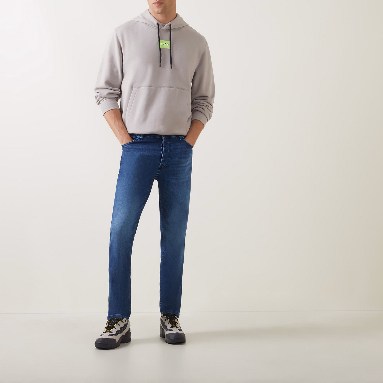 Hugo634 Mid Rise Slim Fit Jeans